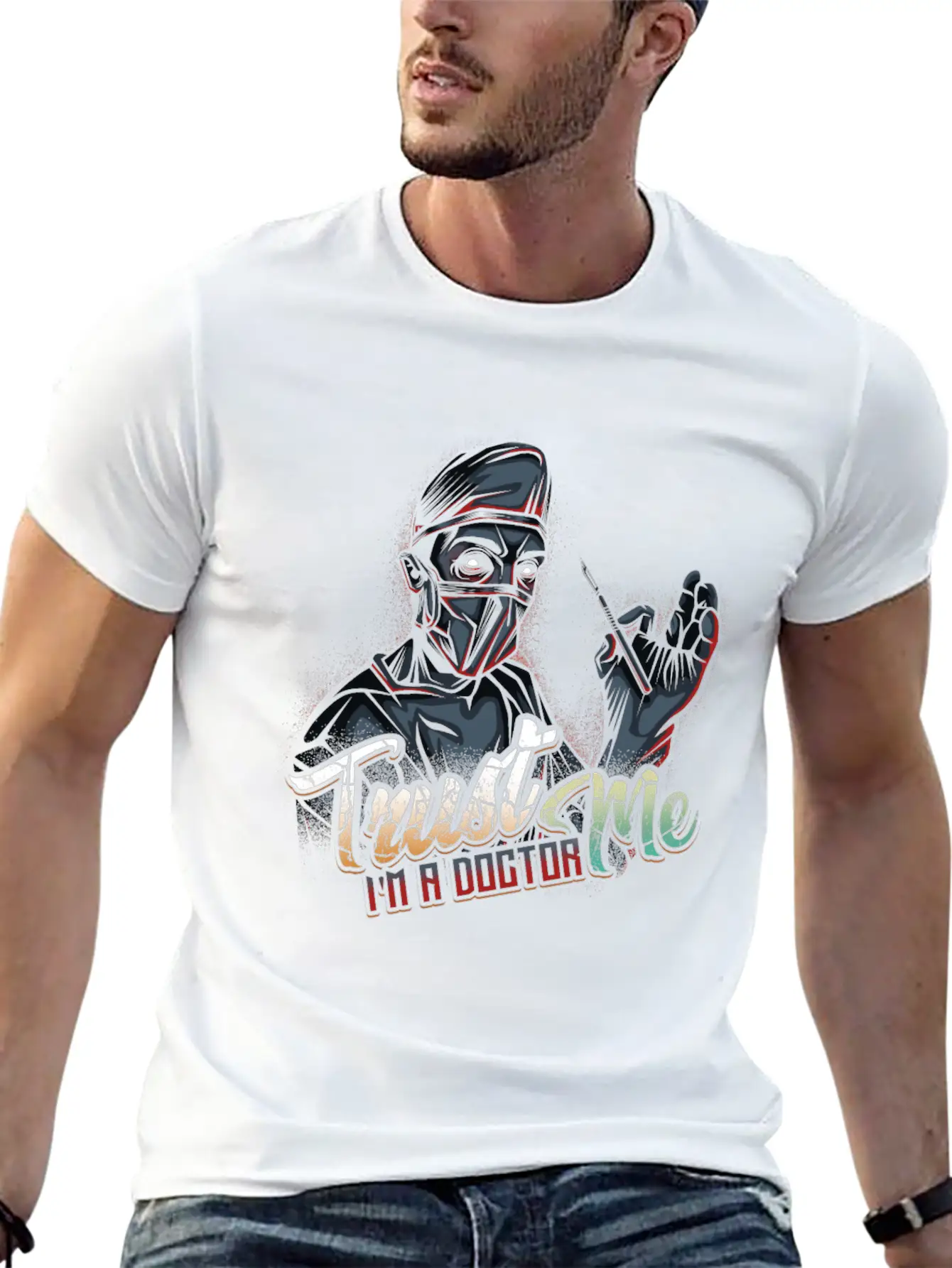 Doctor Unisex Casual T-Shirt – Clean Design For Daily Comfort