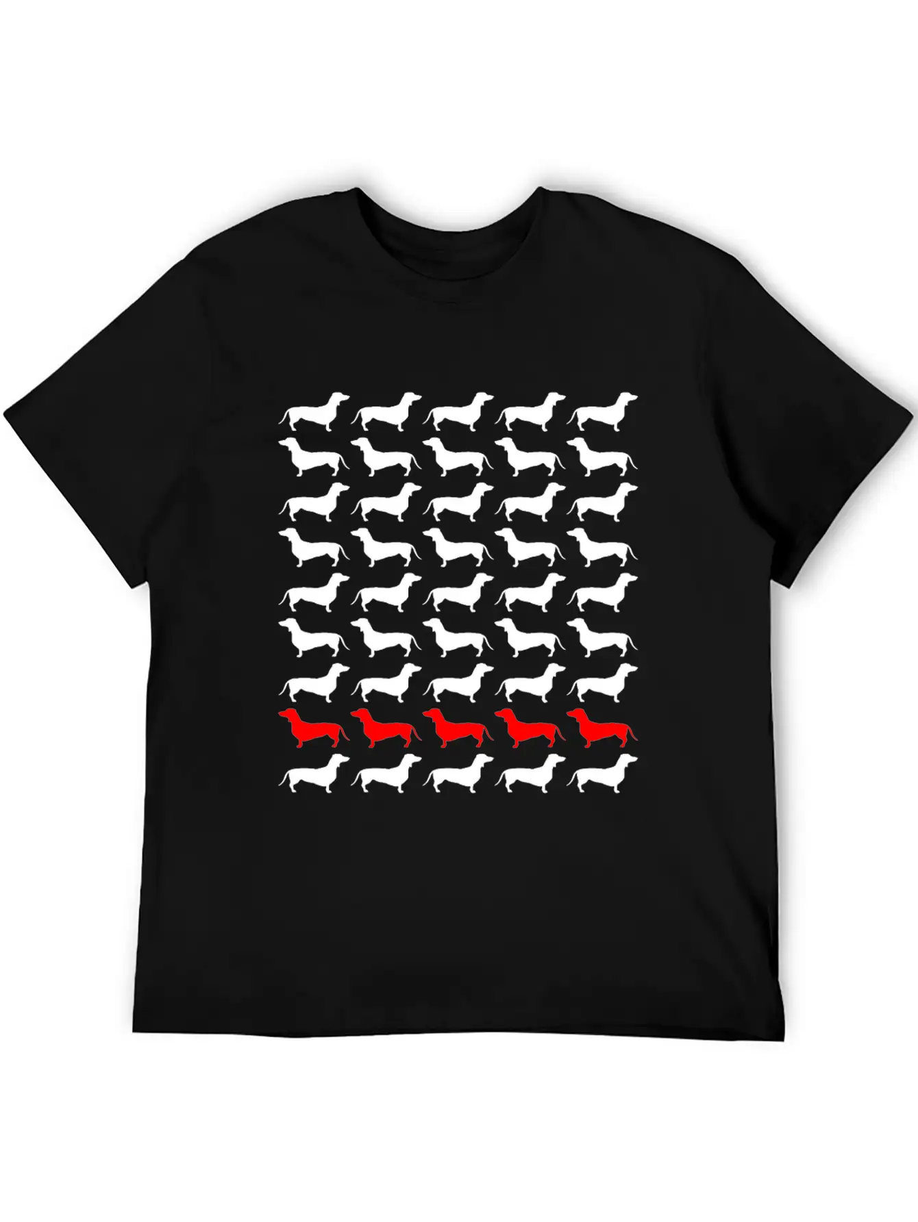 Dog Dachshund Unisex Casual T-Shirt – Clean Design For Daily Comfort
