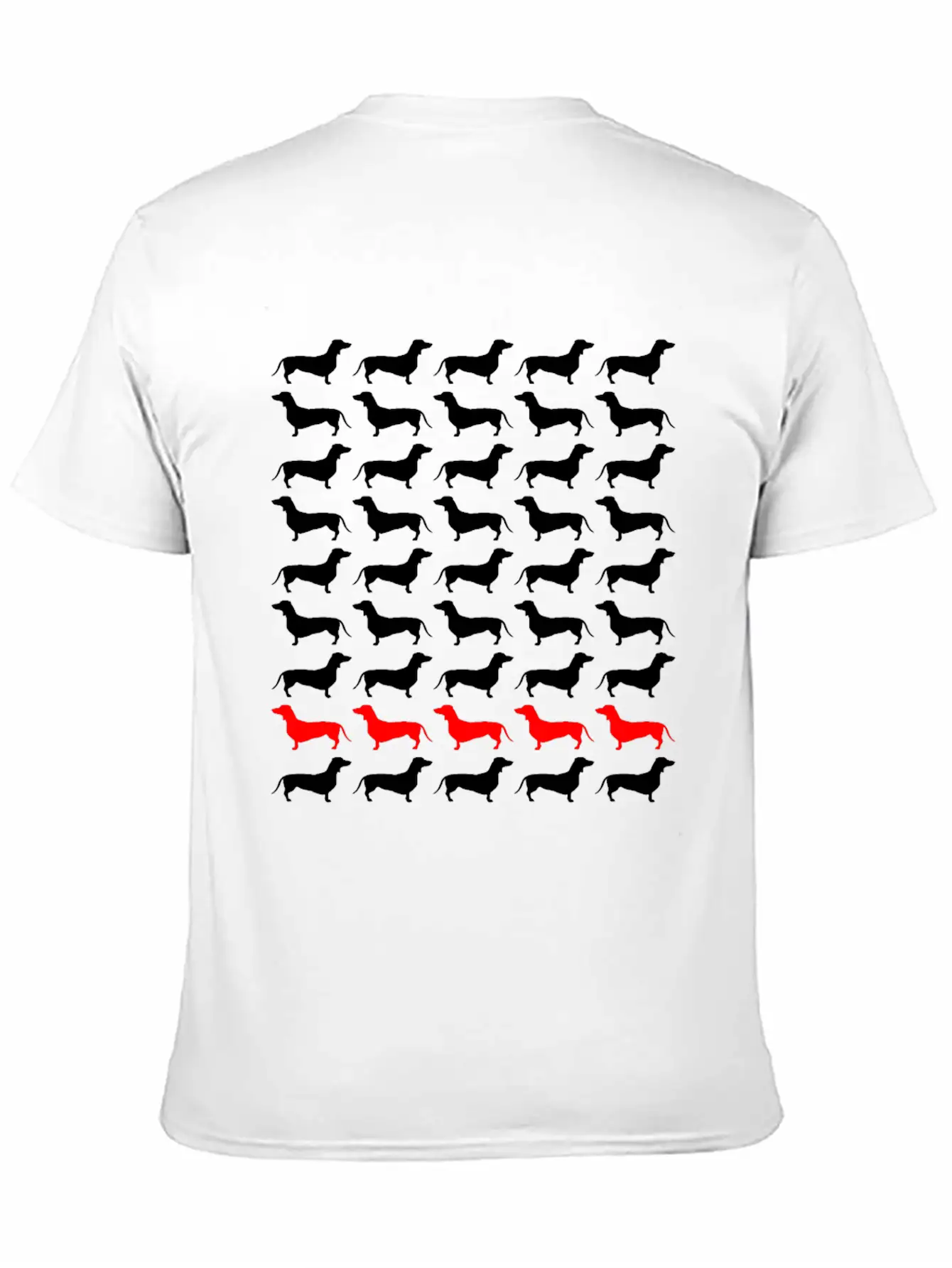 Dog Dachshund Unisex Casual T-Shirt – Clean Design For Daily Comfort