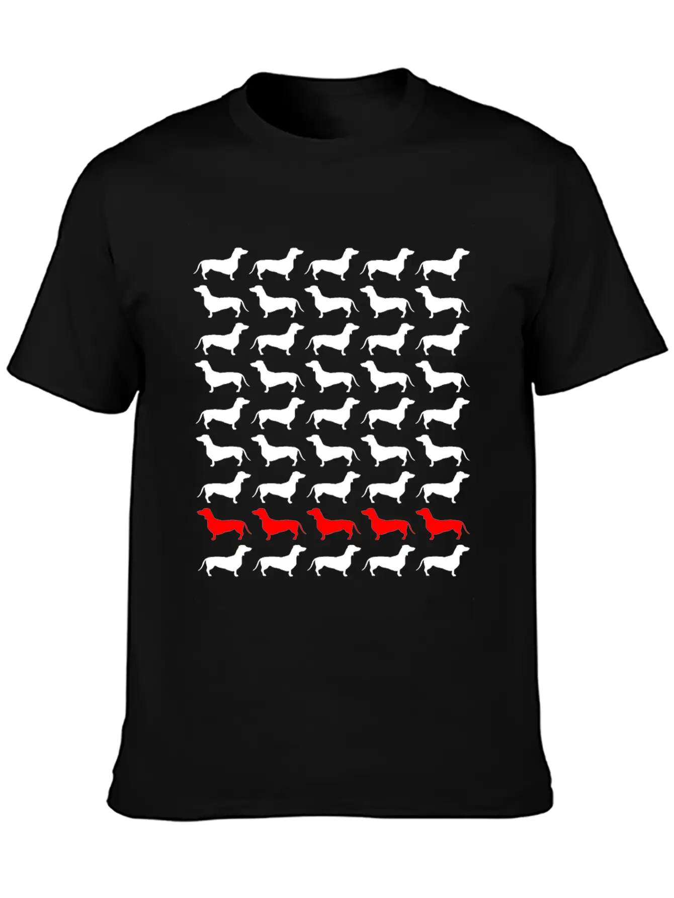 Dog Dachshund Unisex Casual T-Shirt – Clean Design For Daily Comfort