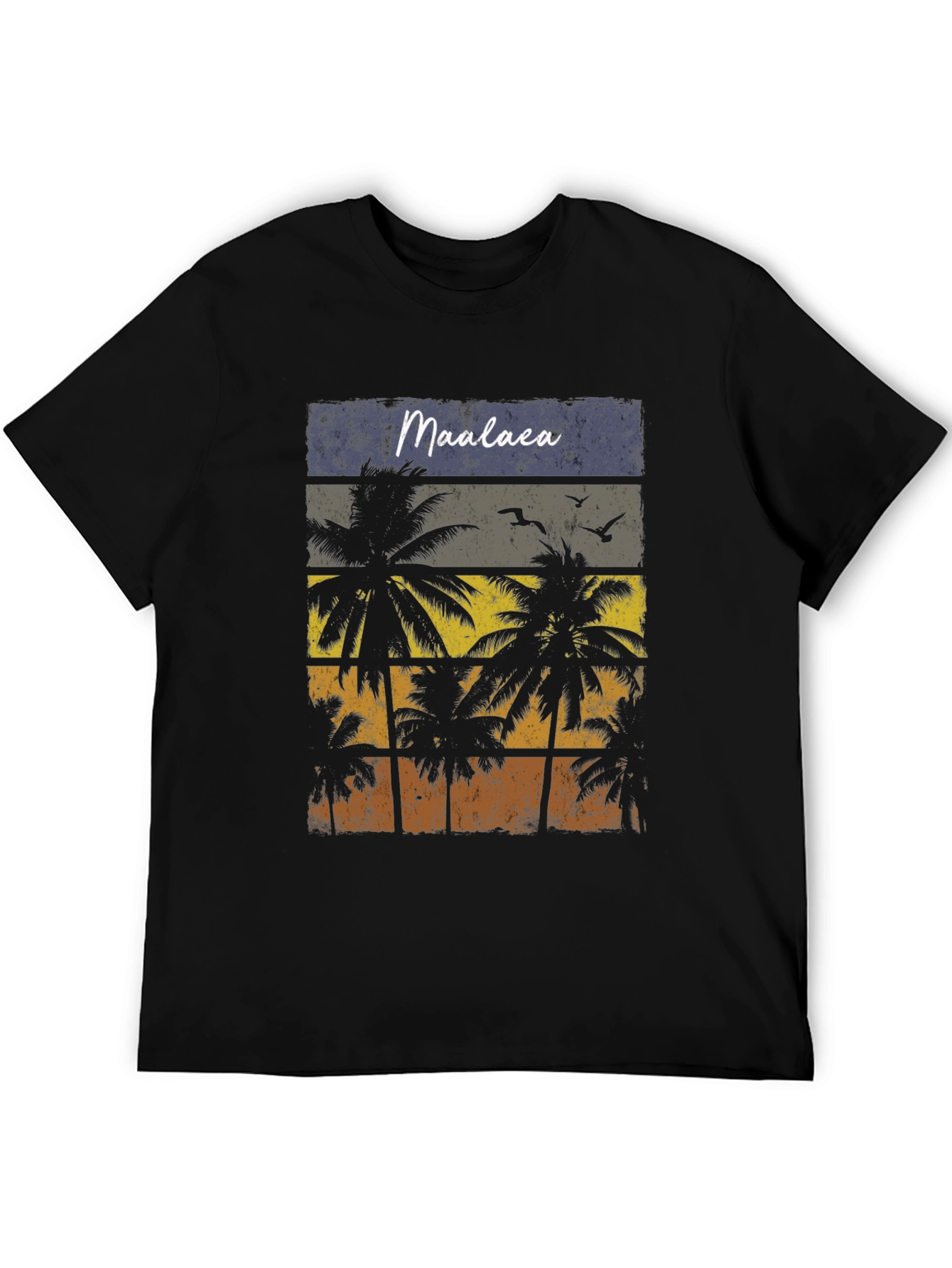 Maalaea Retro Palm Tree Graphic Tee