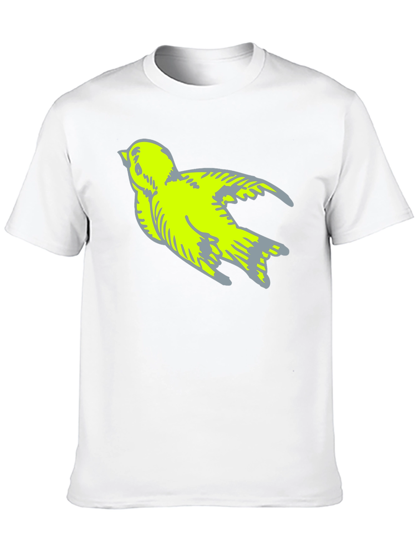 Bird Graphic Tee - Stylish Black T-Shirt