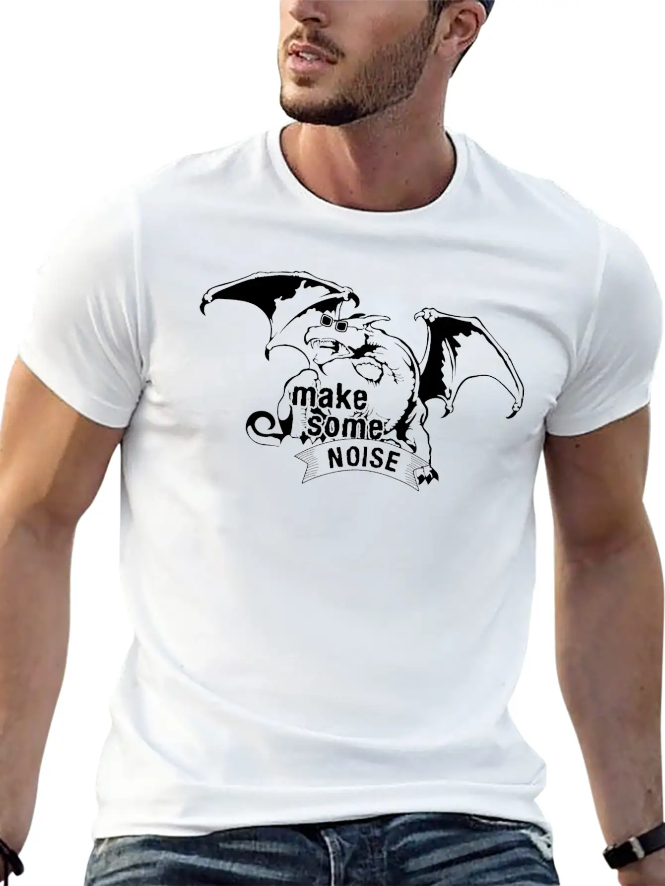 Dragon Unisex Casual T-Shirt – Clean Design For Daily Comfort