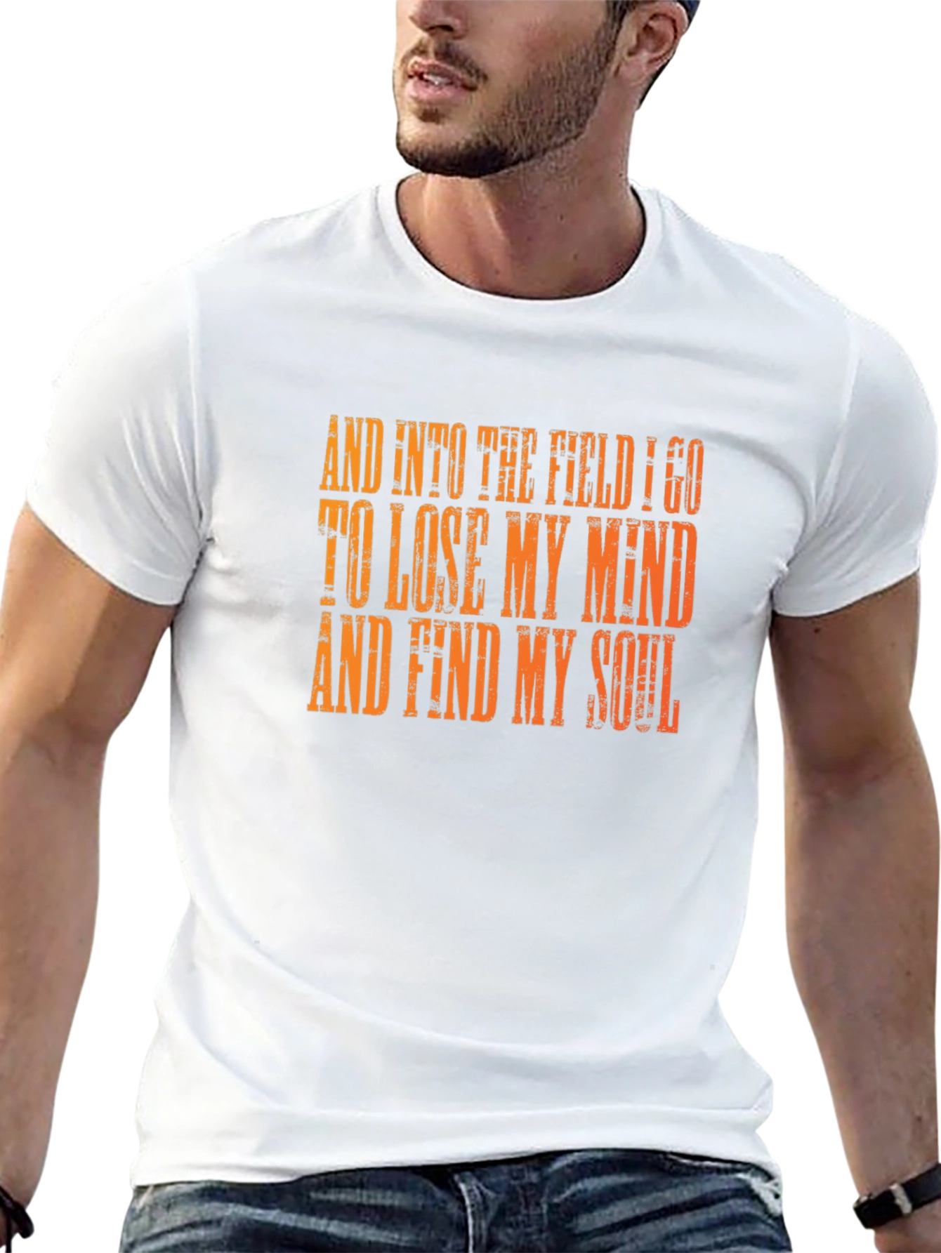 And Into The Field I Go T-Shirt