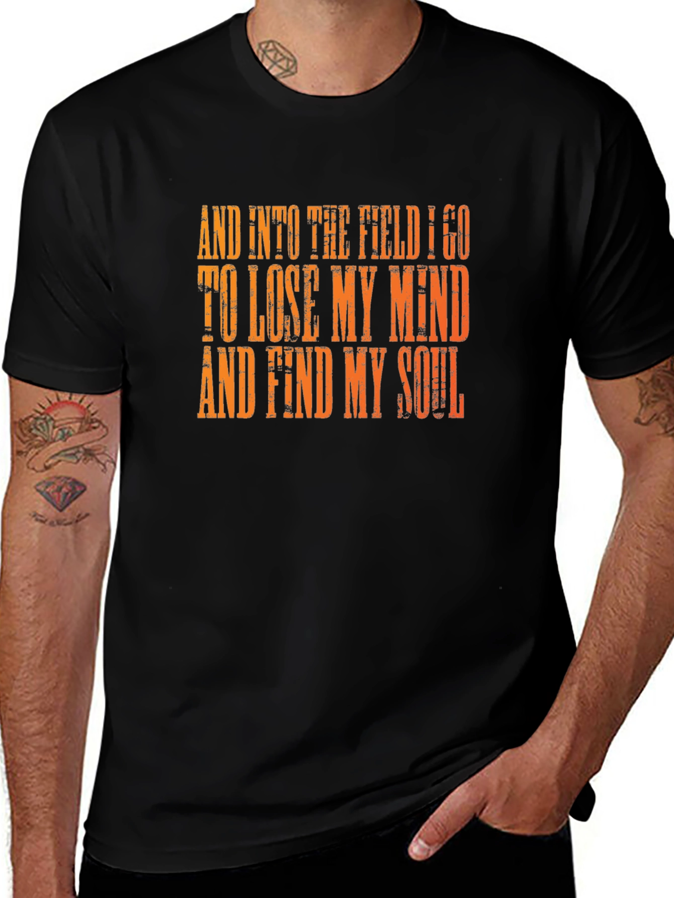 And Into The Field I Go T-Shirt