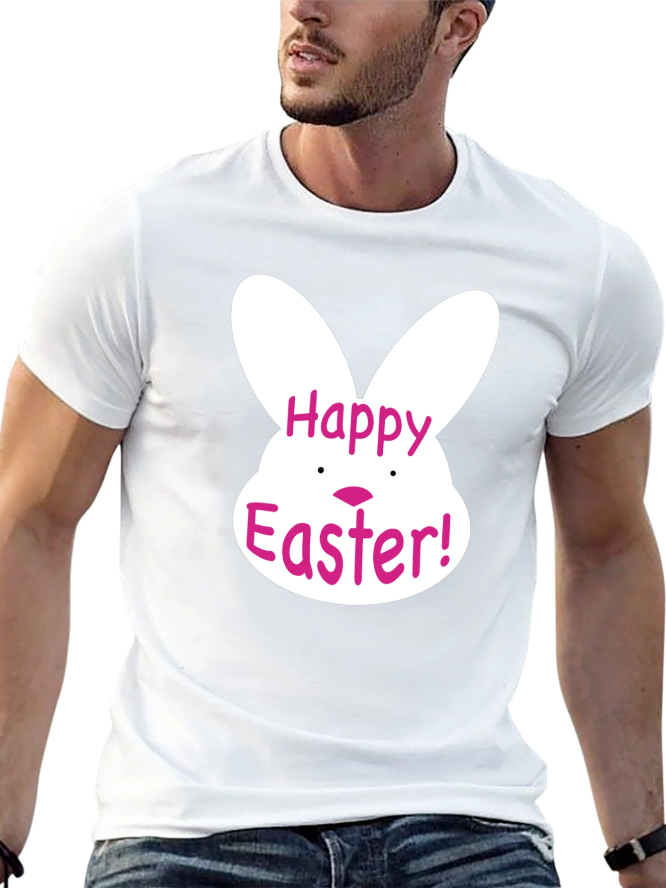 Happy Easter Bunny Graphic T-Shirt