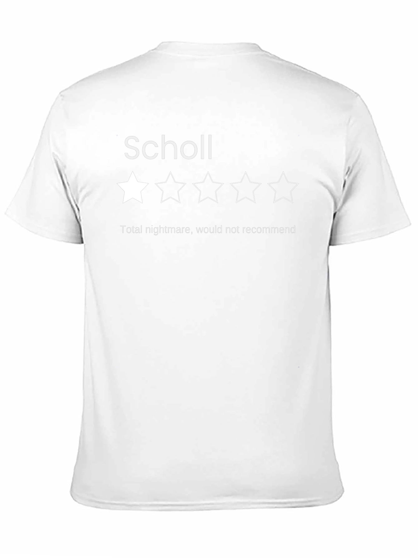 Scholl One-Star Review Graphic T-Shirt