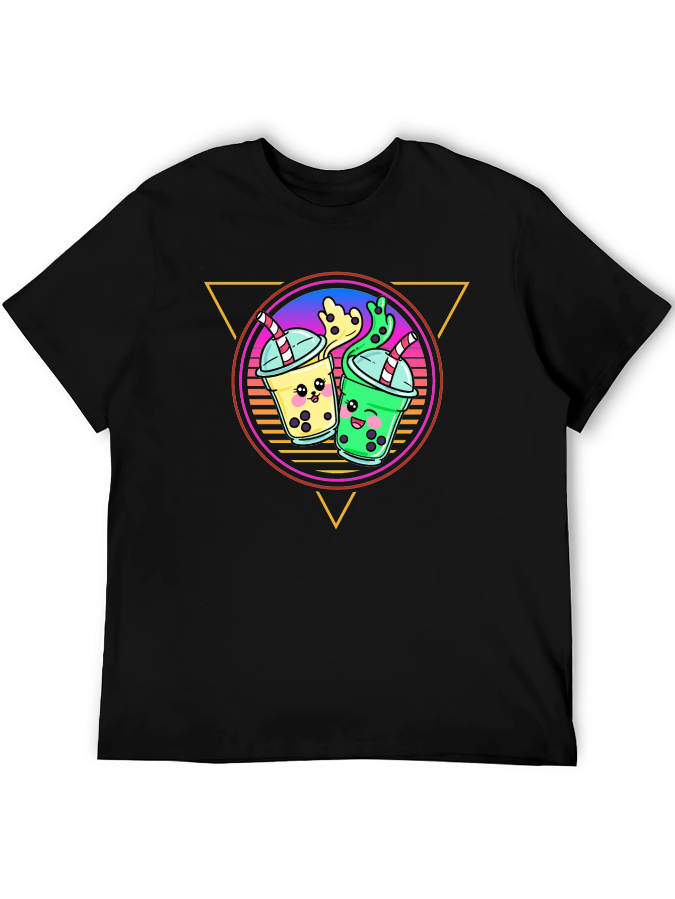 Bubble Tea Graphic Tee - Kawaii Boba Drink Shirt