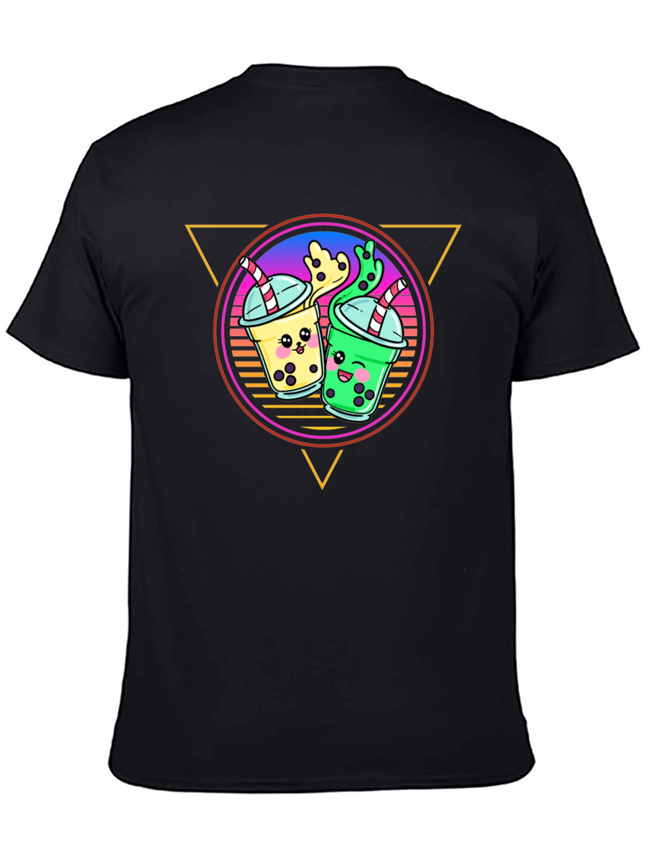 Bubble Tea Graphic Tee - Kawaii Boba Drink Shirt