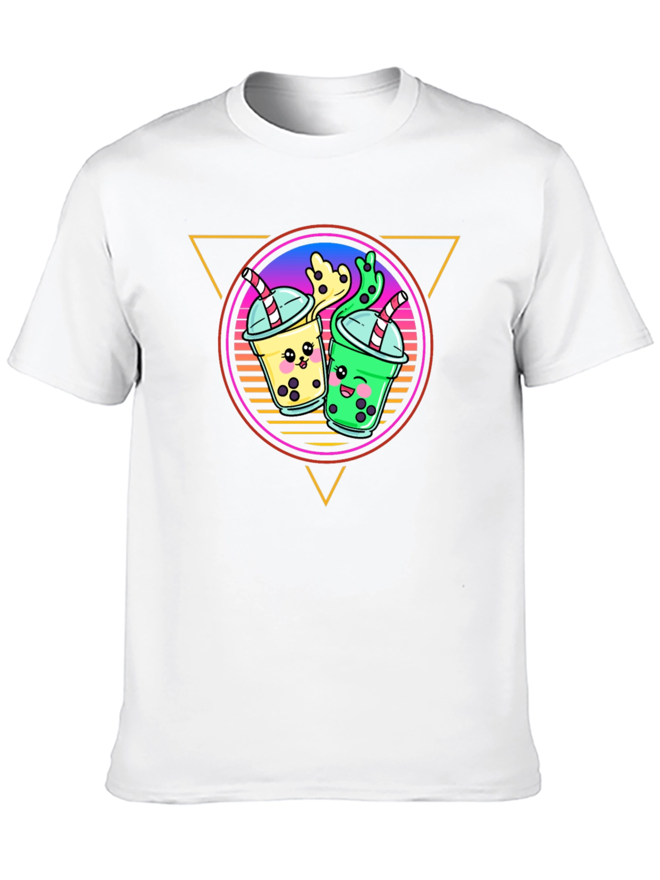 Bubble Tea Graphic Tee - Kawaii Boba Drink Shirt