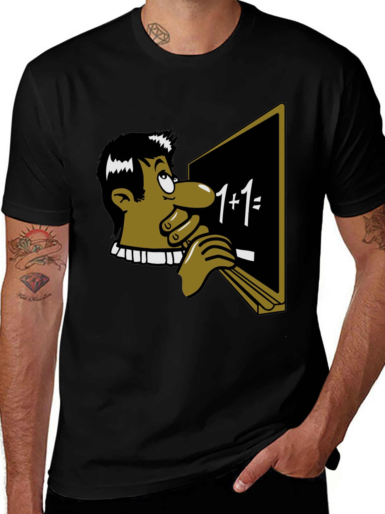 Math Problem Cartoon T-Shirt