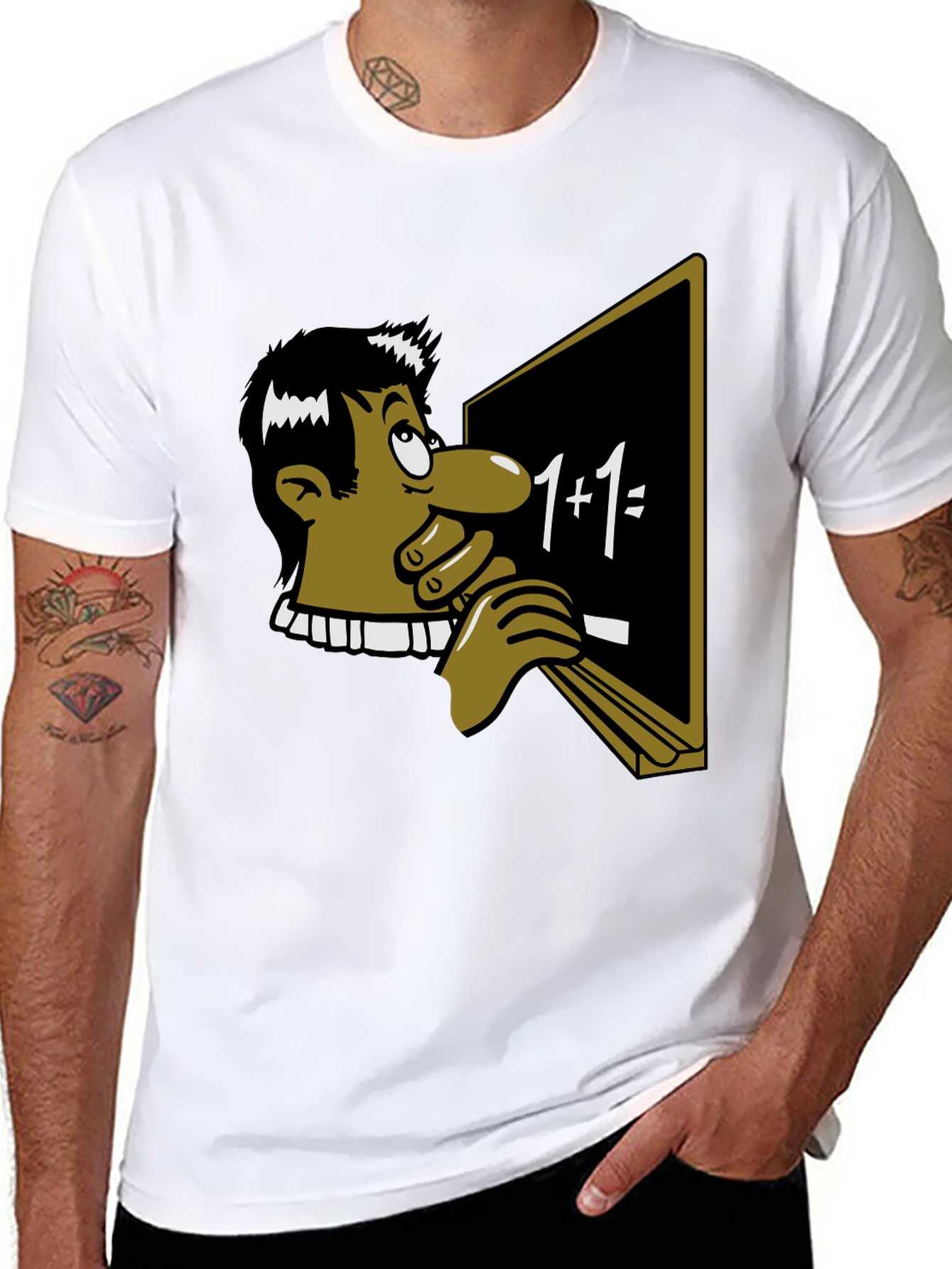 Math Problem Cartoon T-Shirt