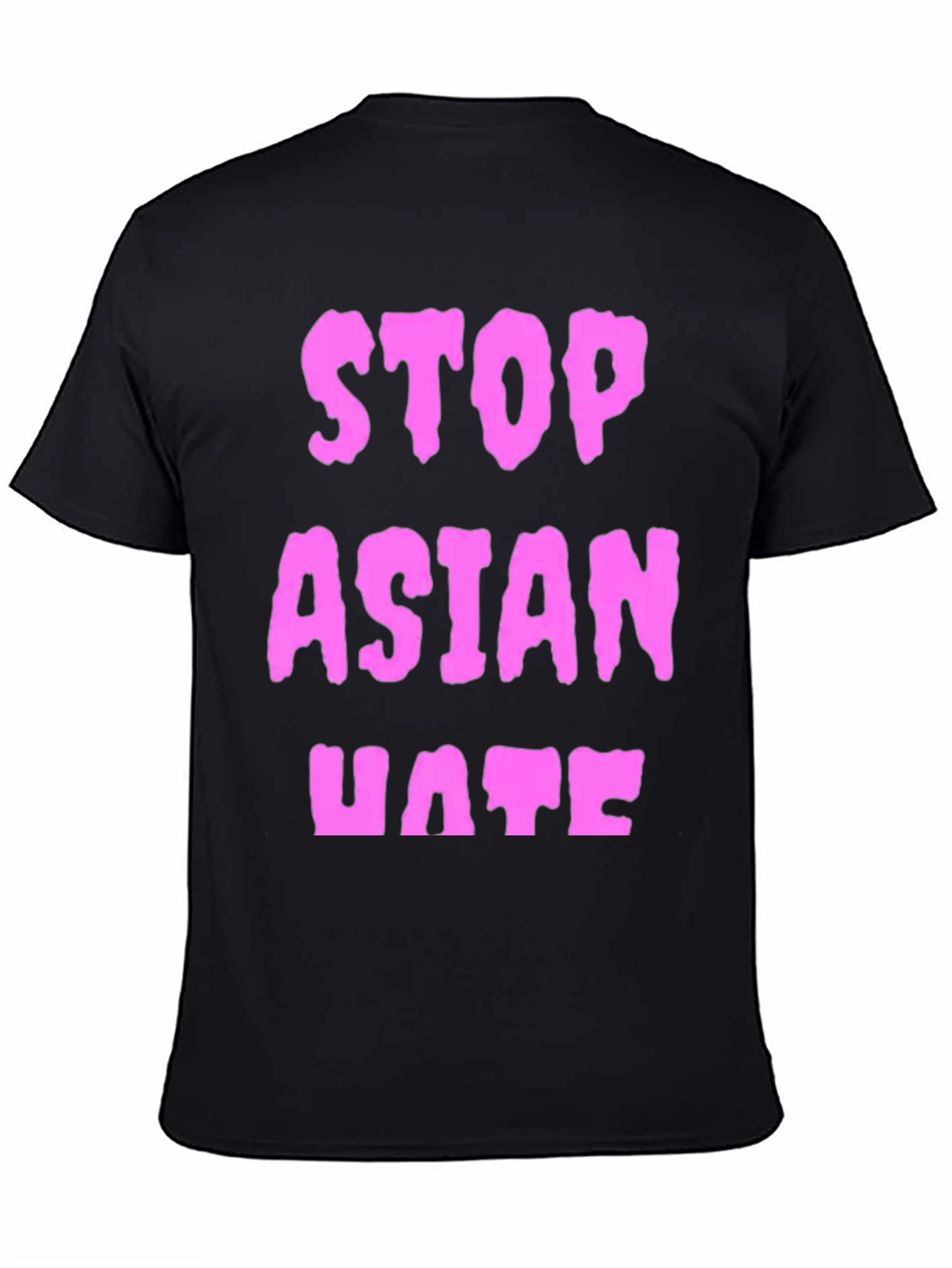 Stop Asian Hate Black Graphic Tee