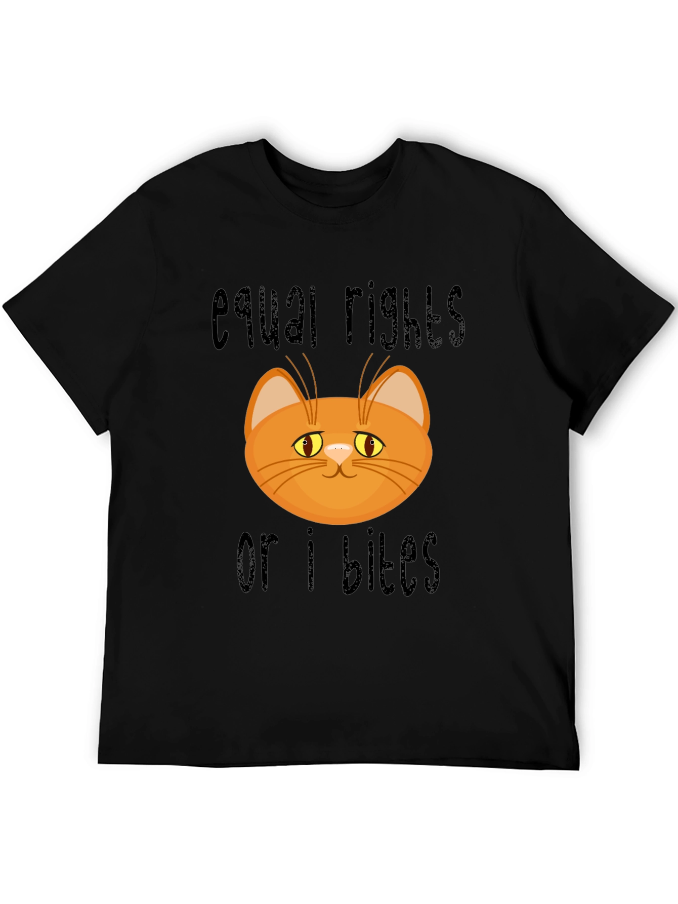 Equal Rights or I Bites Cat T-Shirt