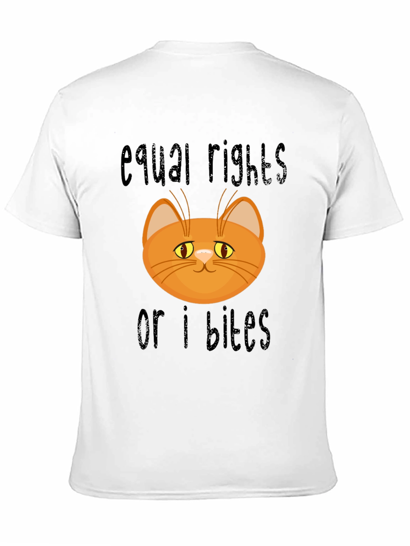 Equal Rights or I Bites Cat T-Shirt