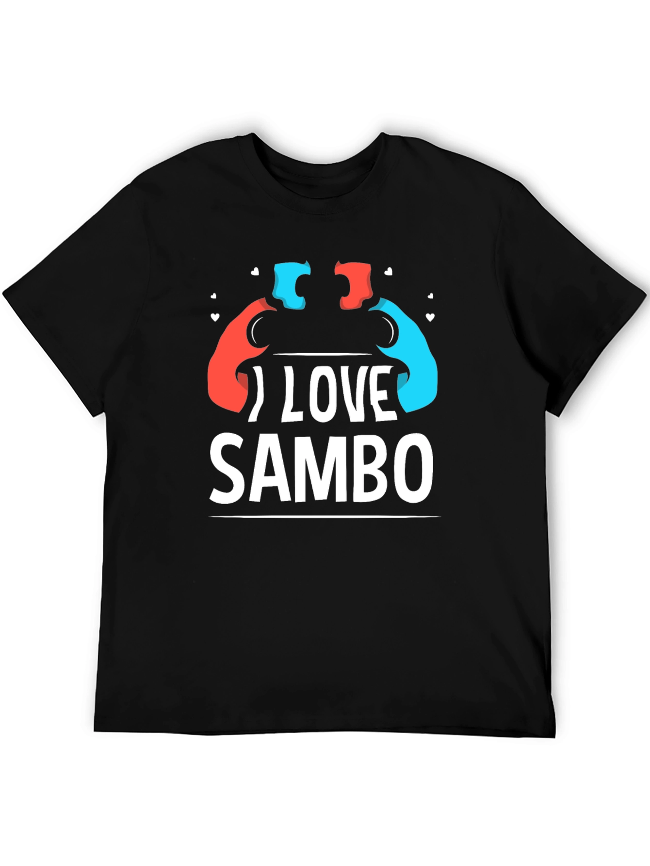 I Love Sambo T-Shirt - Wrestling Sport Tee