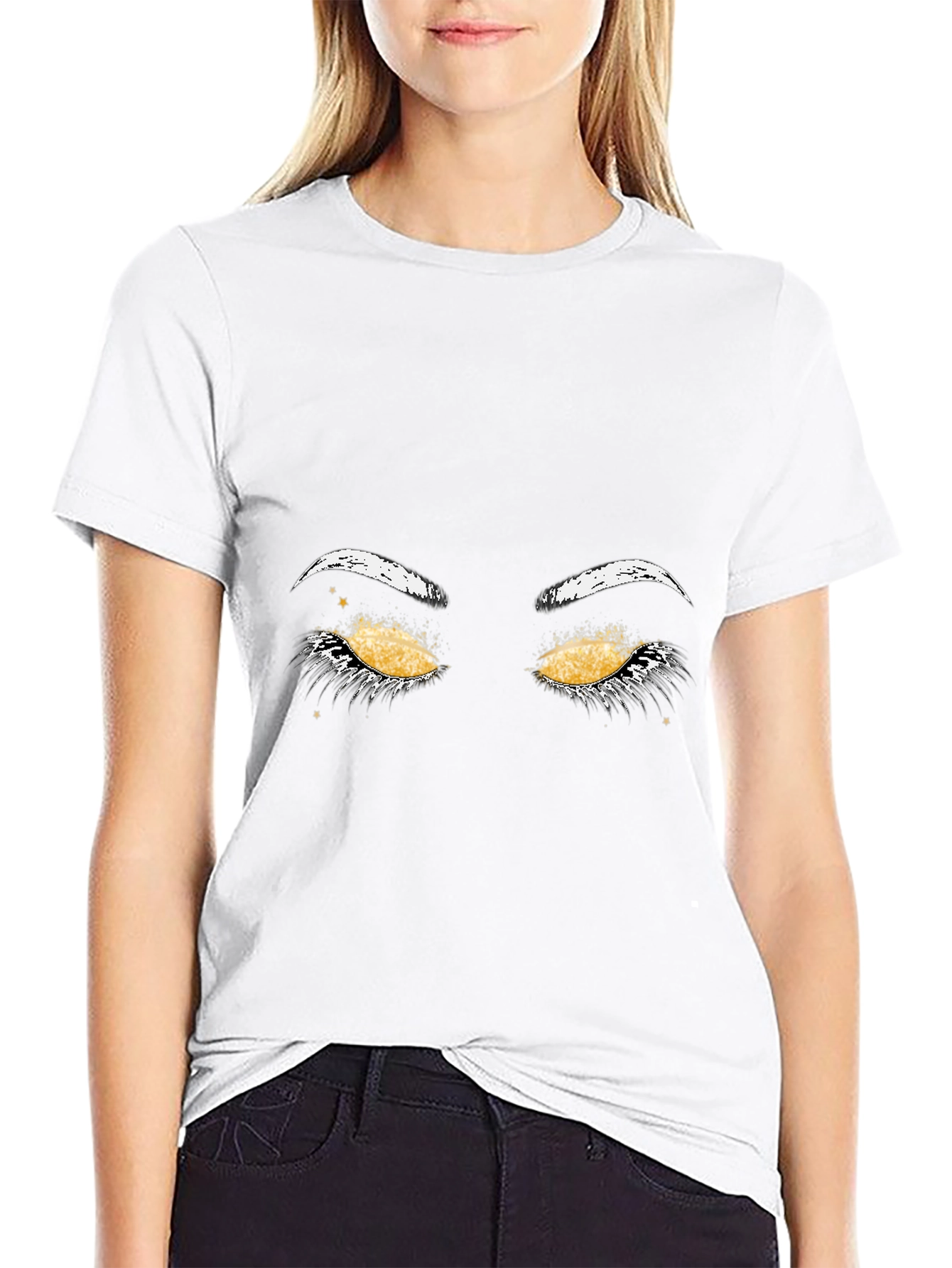 Mystic Eyes Graphic Tee - Stylish Unisex Comfort