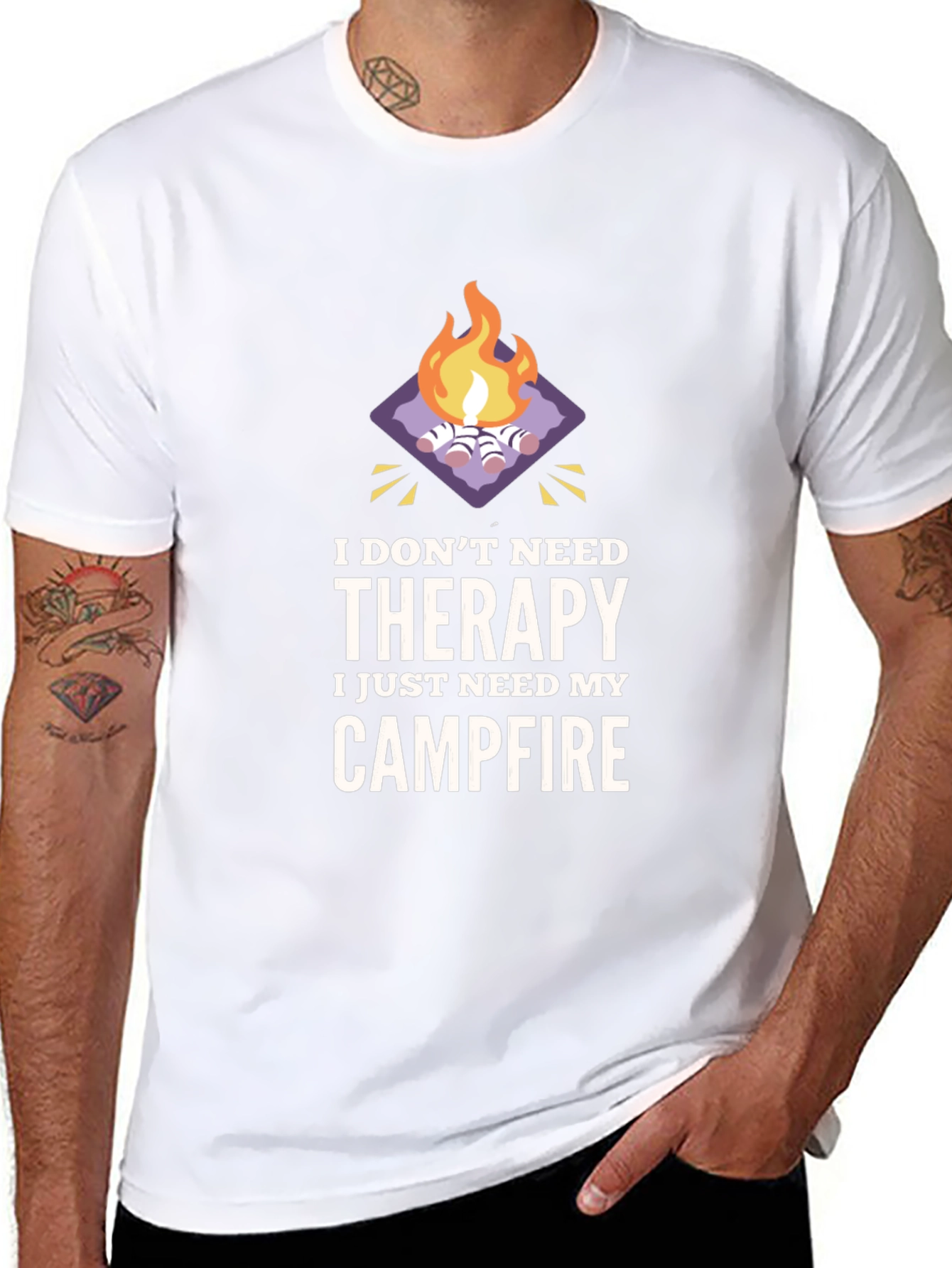 Campfire Therapy Graphic Tee
