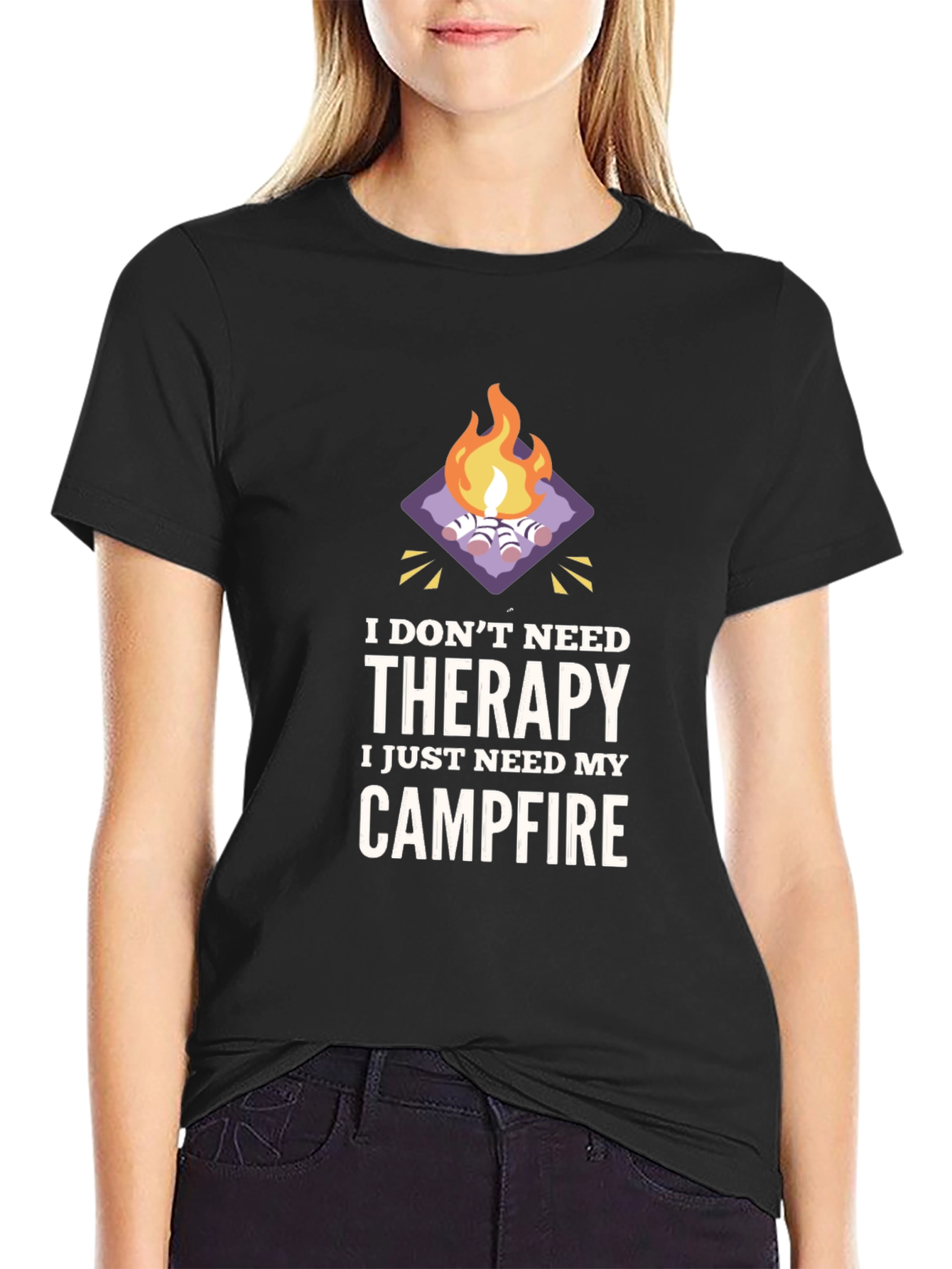 Campfire Therapy Graphic Tee