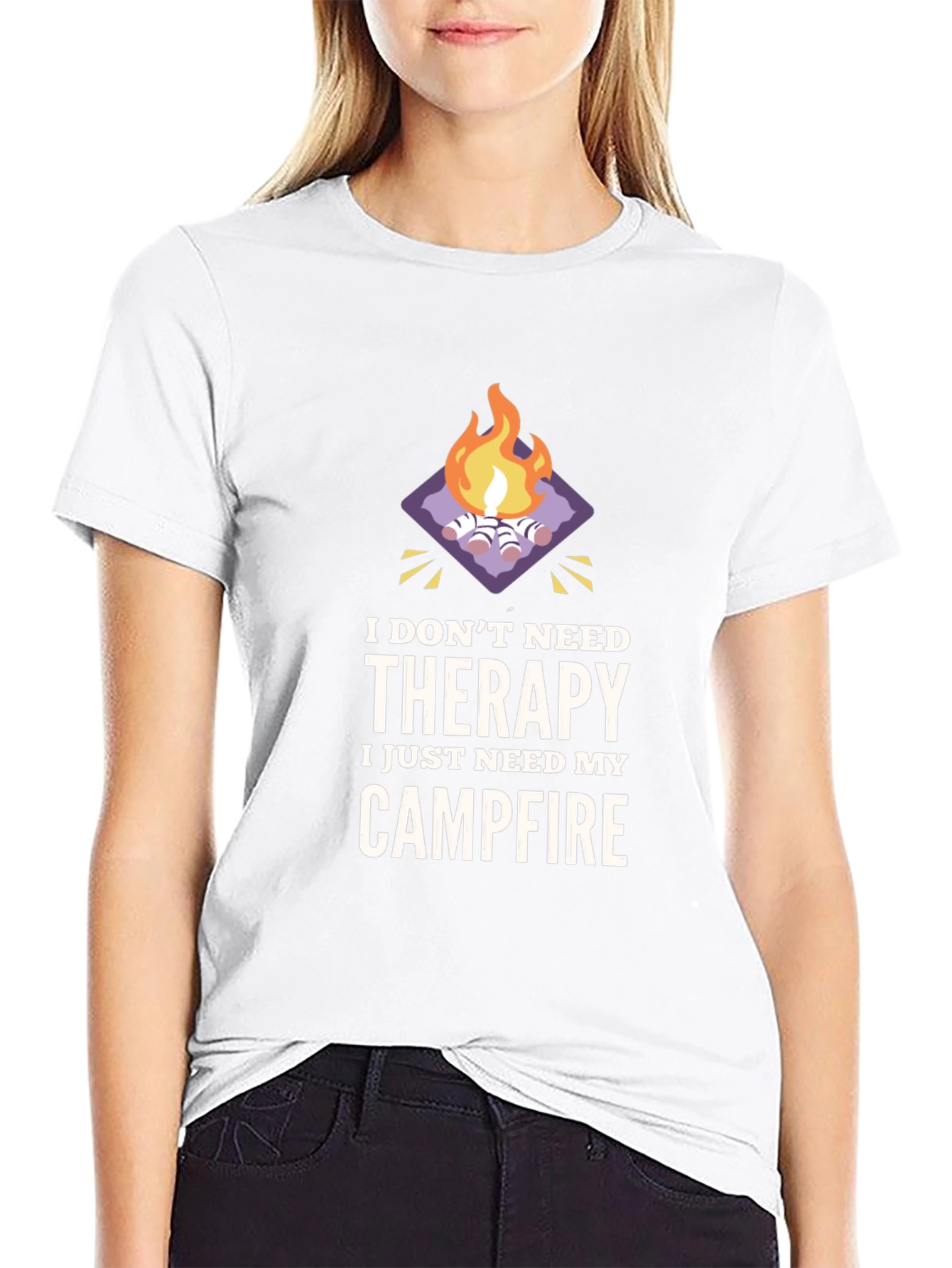 Campfire Therapy Graphic Tee