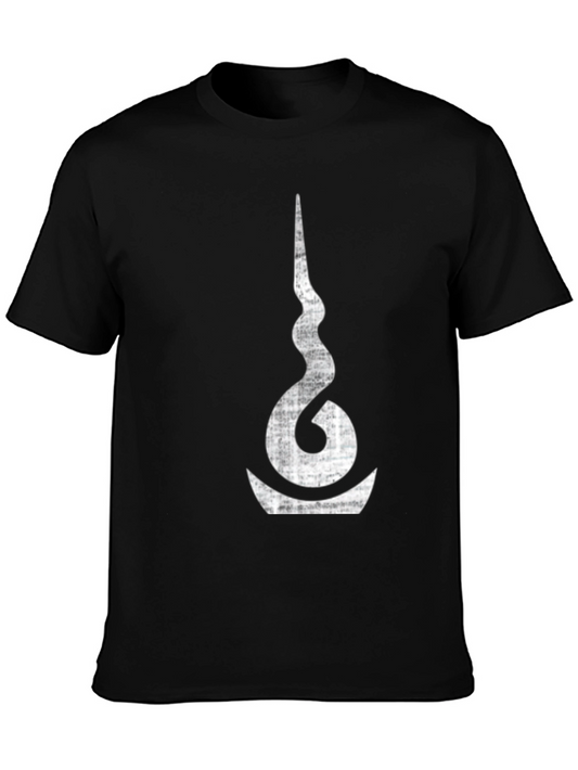 Thai Symbol Graphic Tee - Black