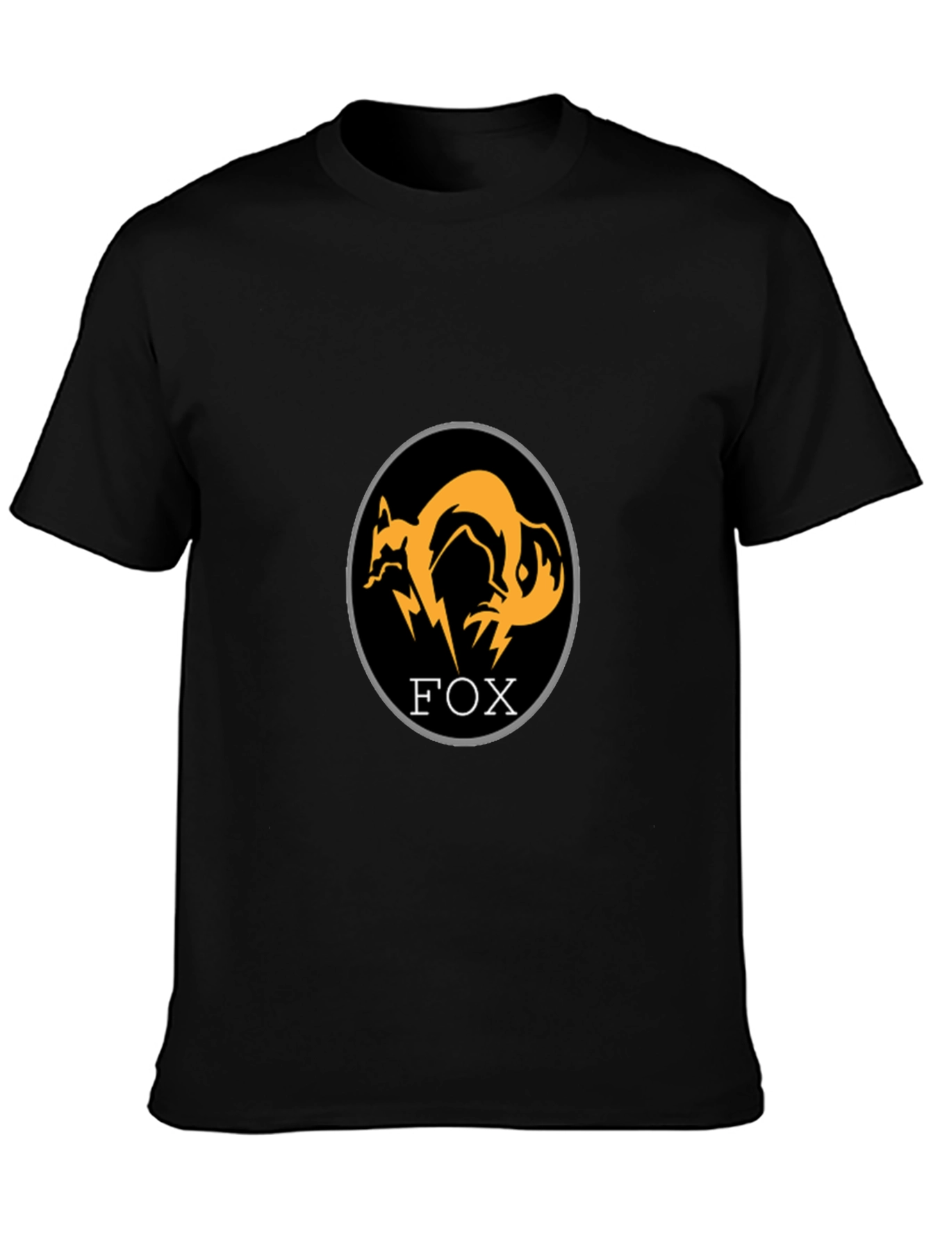 FOX Logo Black T-Shirt