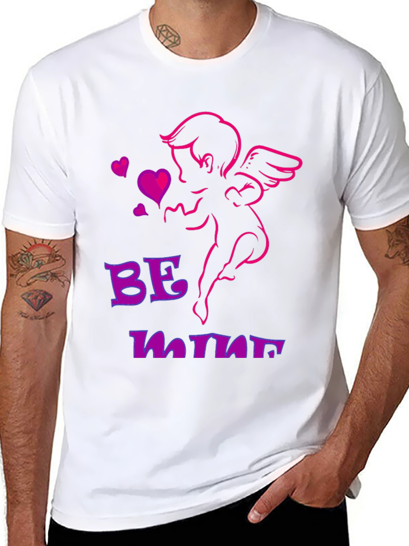 Valentines Day Cupid T-Shirt - Be Mine