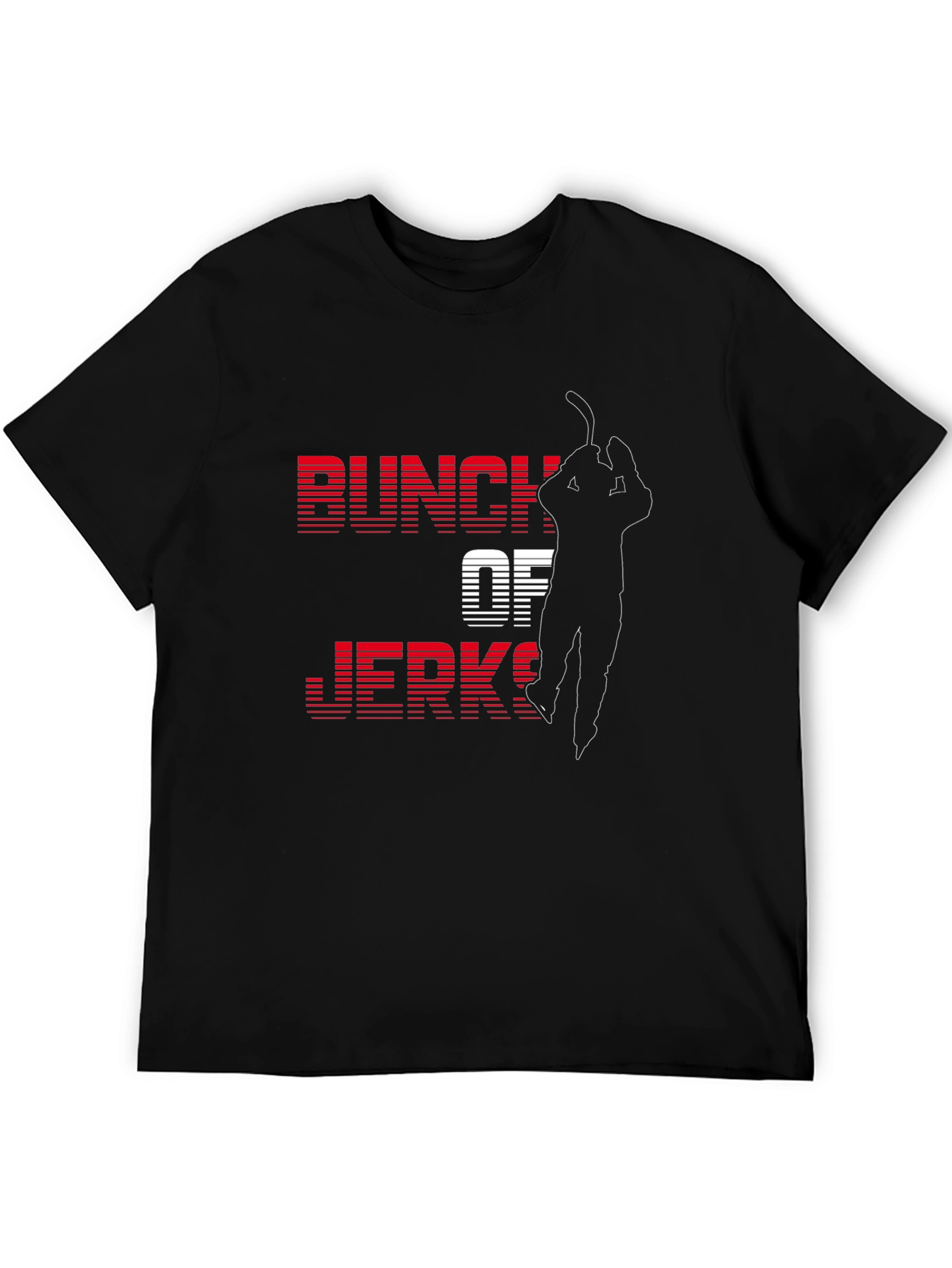 Bunch of Jerks Hockey T-Shirt - Black