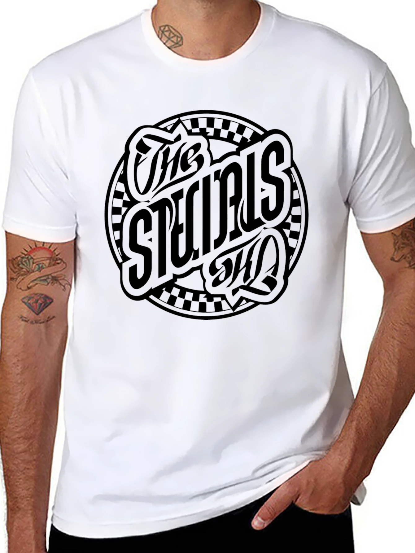 The Specials Band Black Graphic T-Shirt
