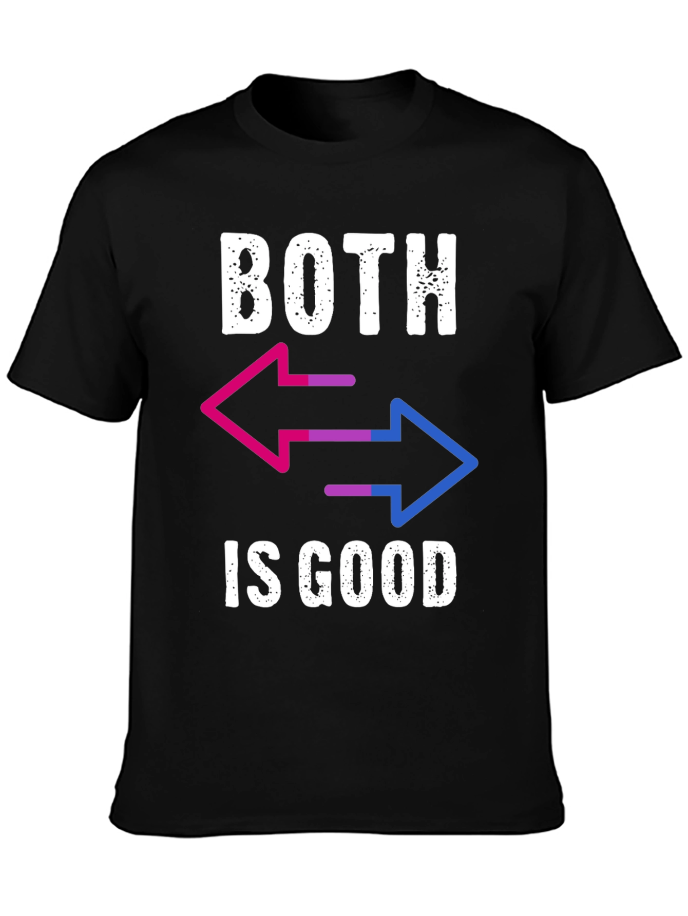 Bisexual Pride Graphic Tee - Both Is Good