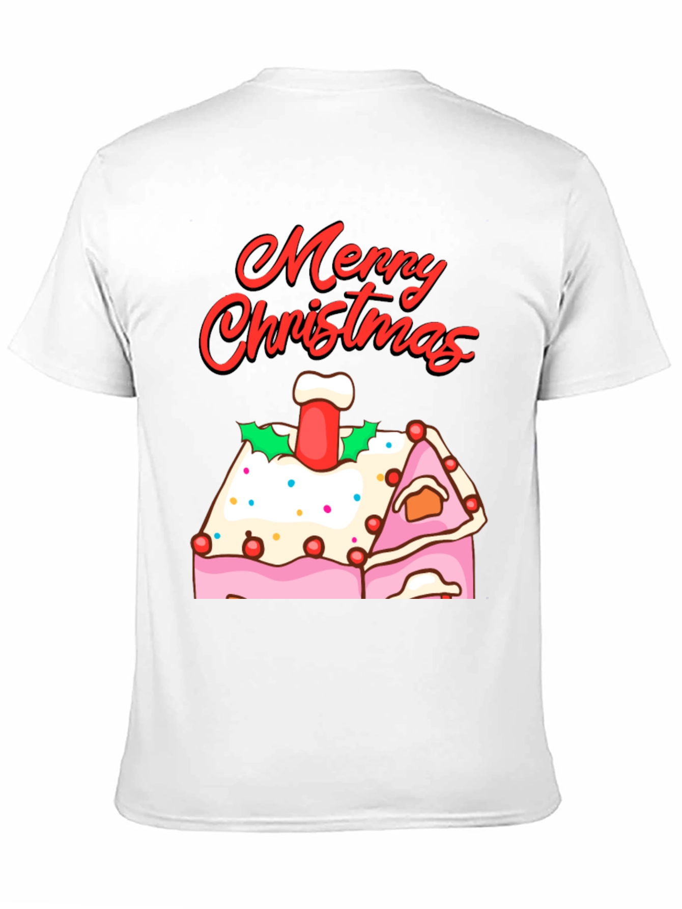 Merry Christmas Gingerbread House T-Shirt