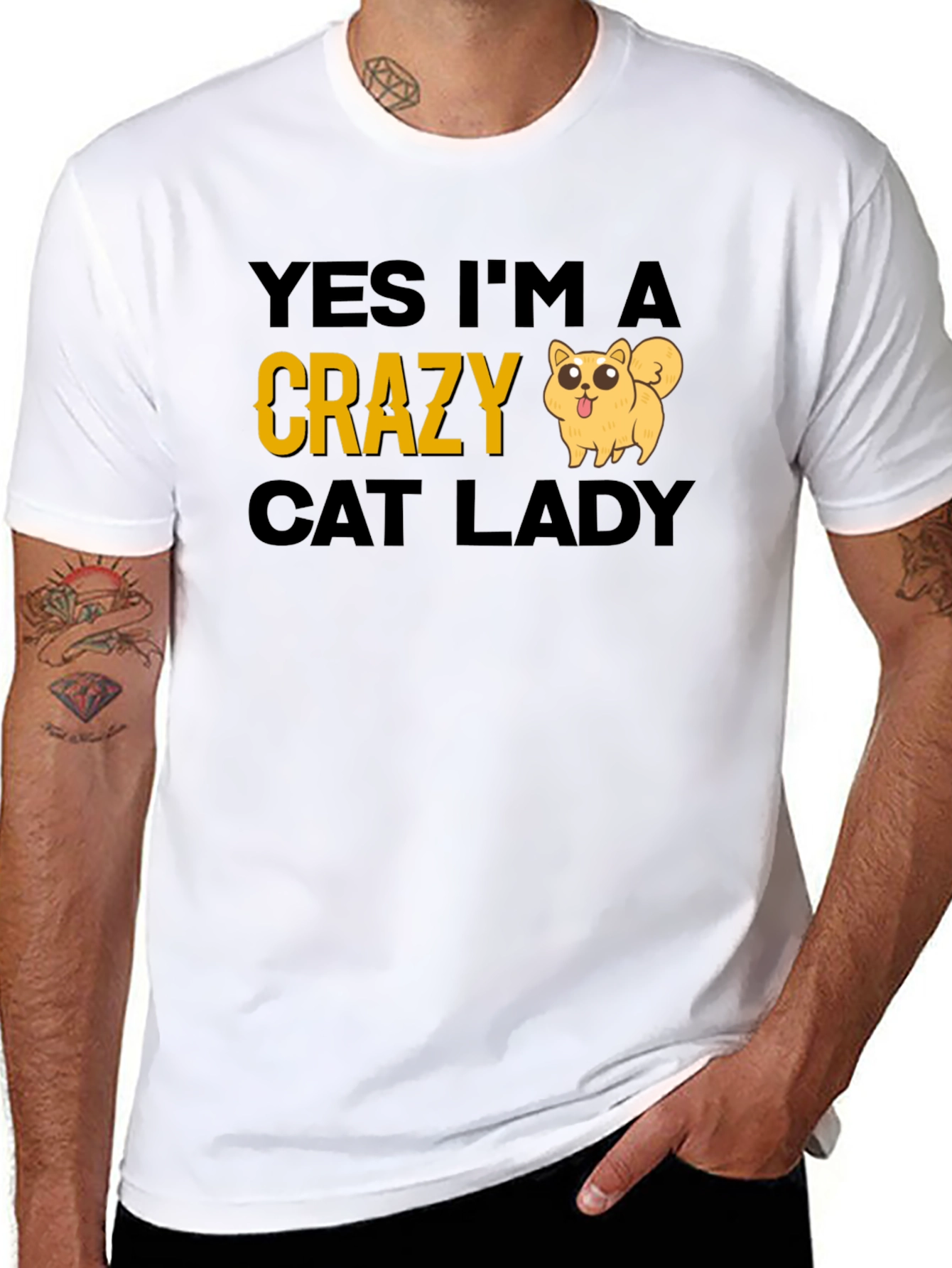 Crazy Cat Lady T-Shirt - Funny Cat Lover Tee