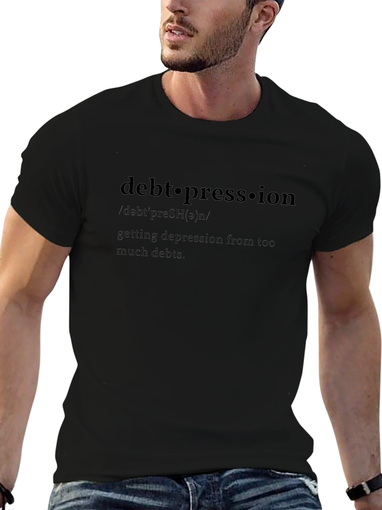 Debt-pression Definition Graphic T-Shirt
