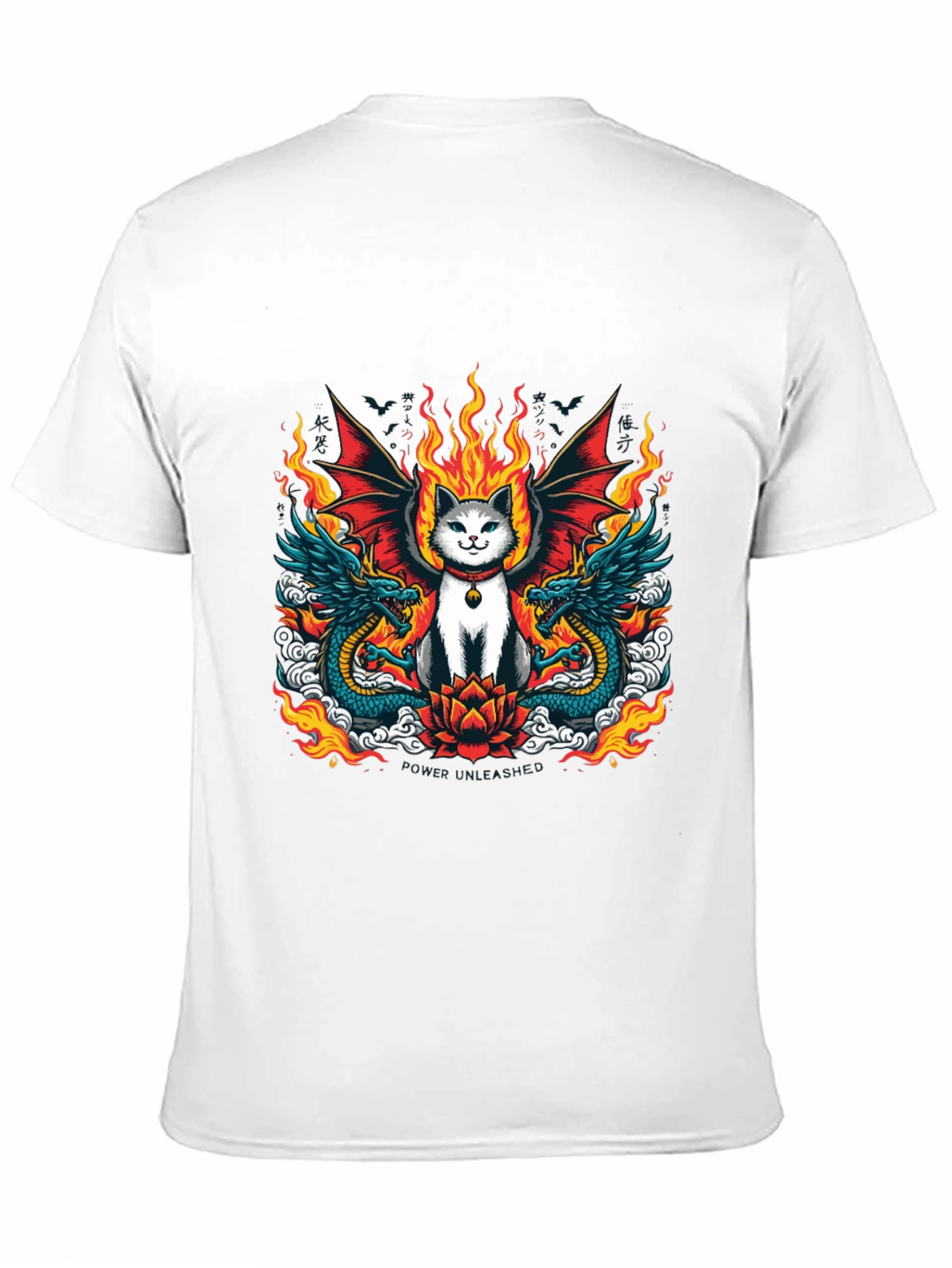 Dragon Cat Graphic Tee - Unleash Your Style!