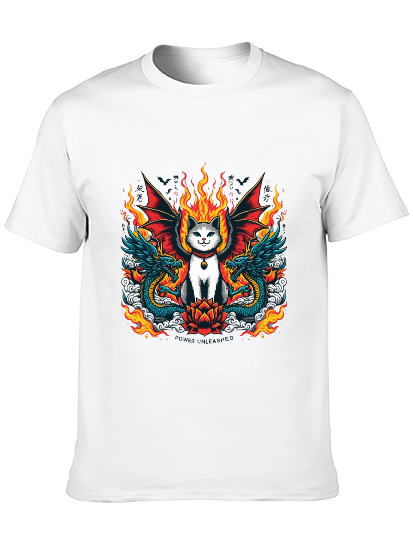 Dragon Cat Graphic Tee - Unleash Your Style!