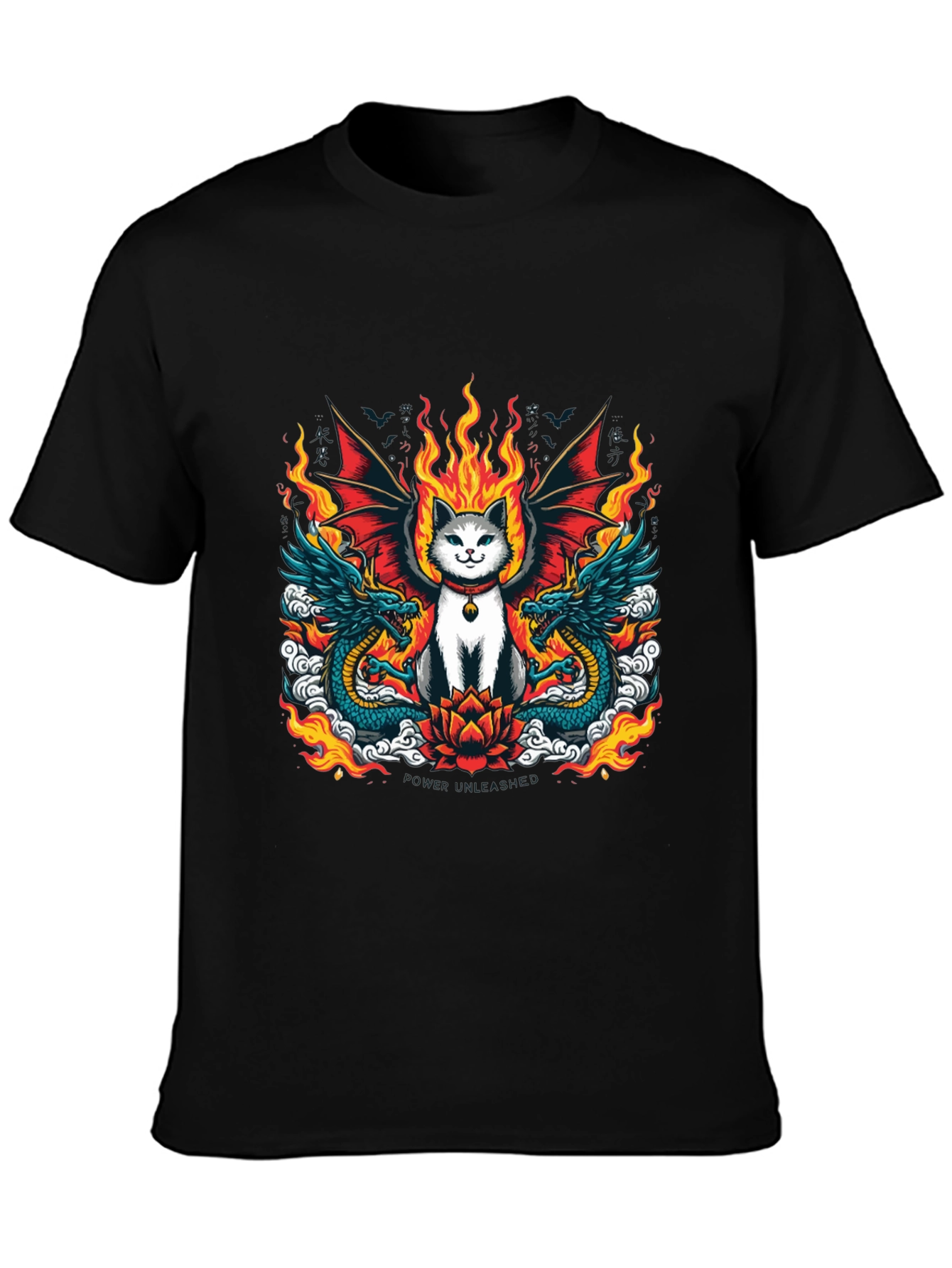 Dragon Cat Graphic Tee - Unleash Your Style!