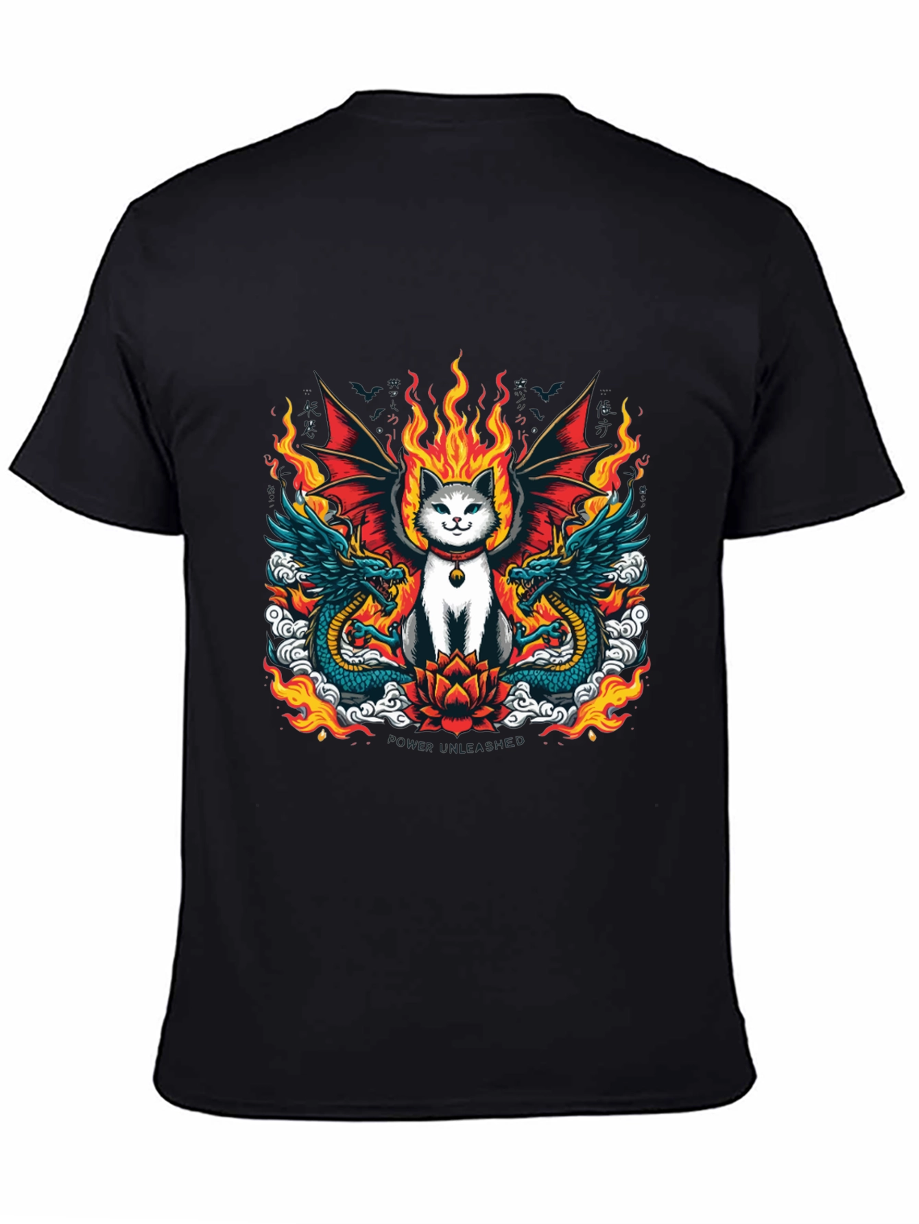 Dragon Cat Graphic Tee - Unleash Your Style!