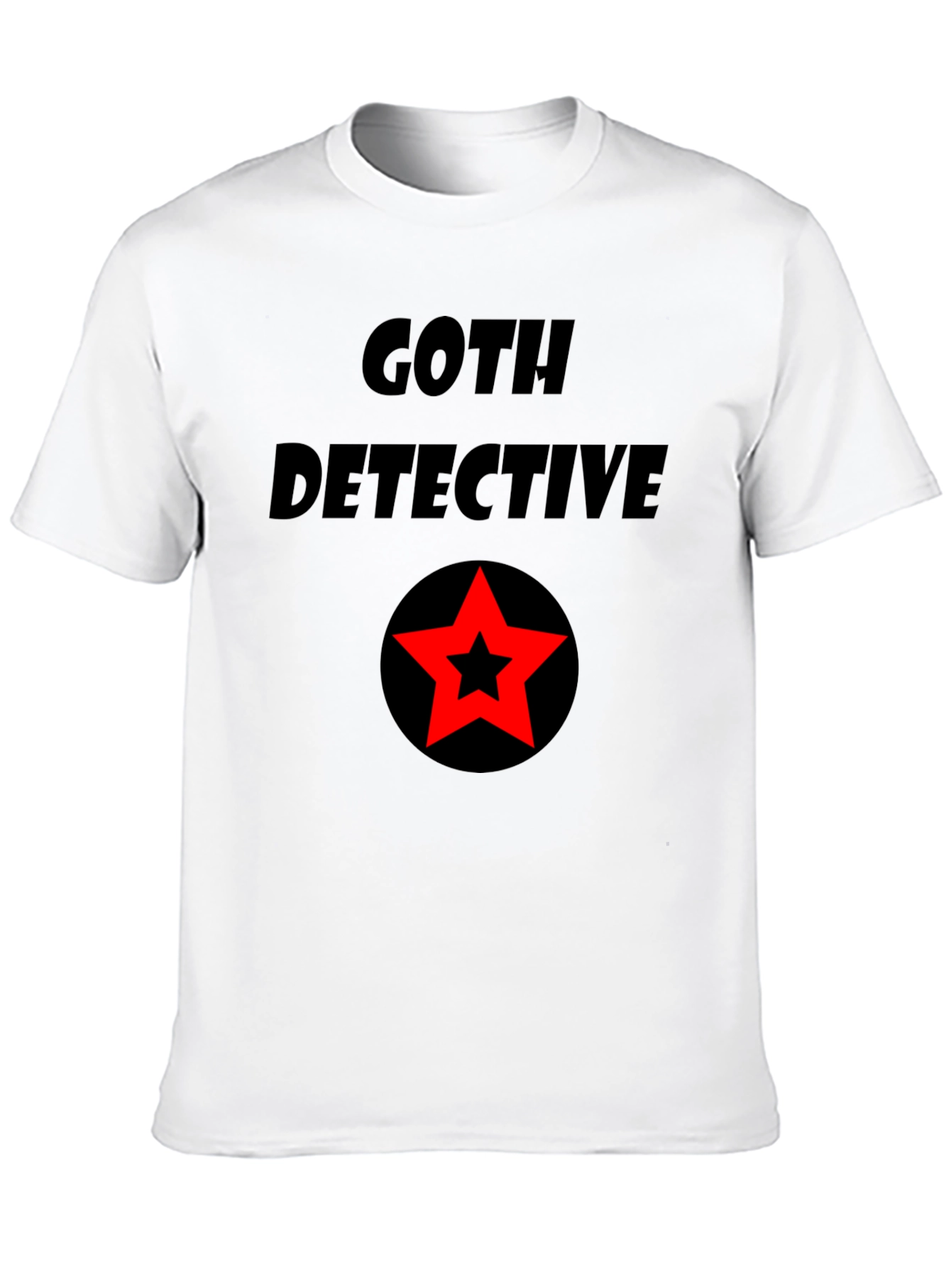 Goth Detective Graphic T-Shirt