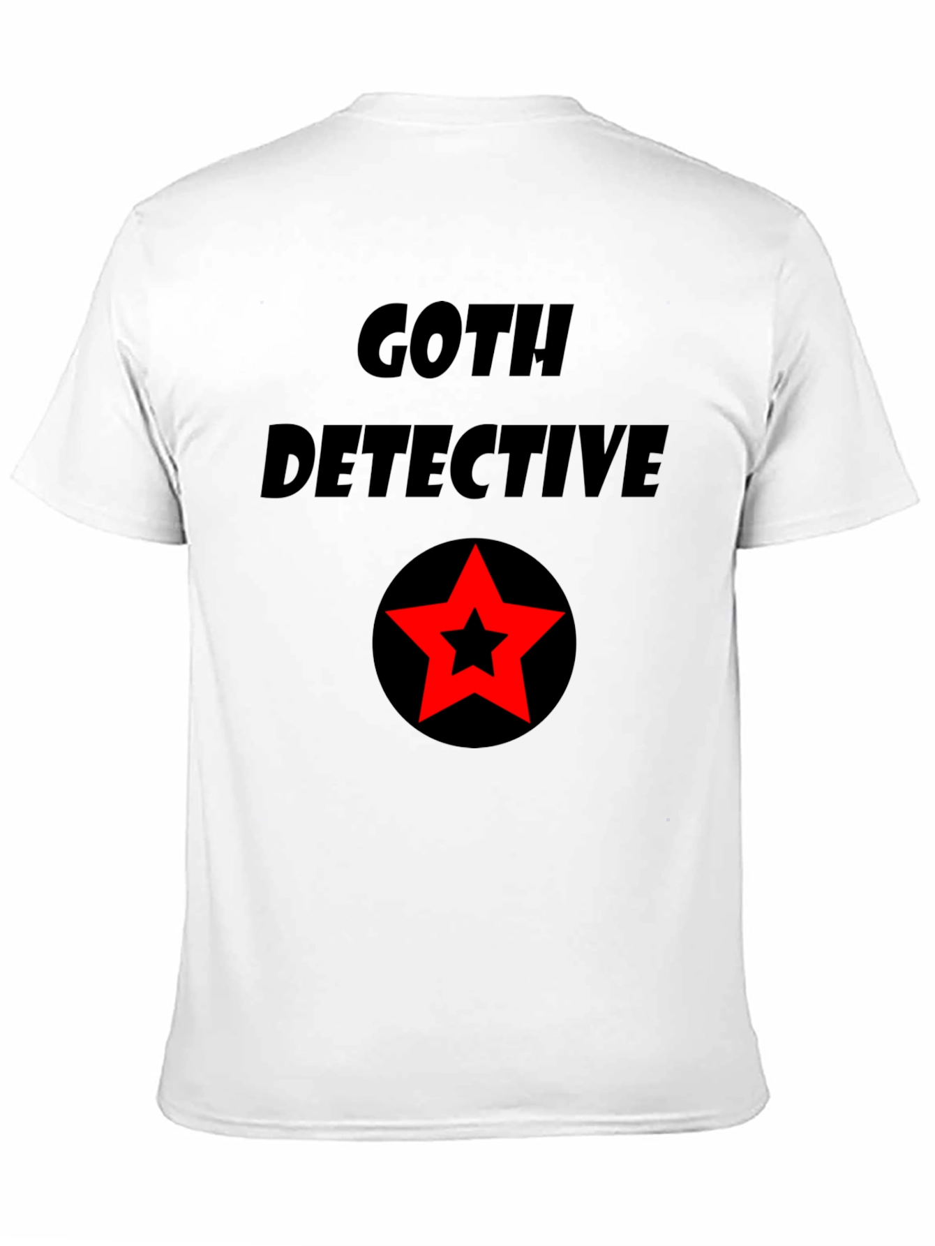 Goth Detective Graphic T-Shirt