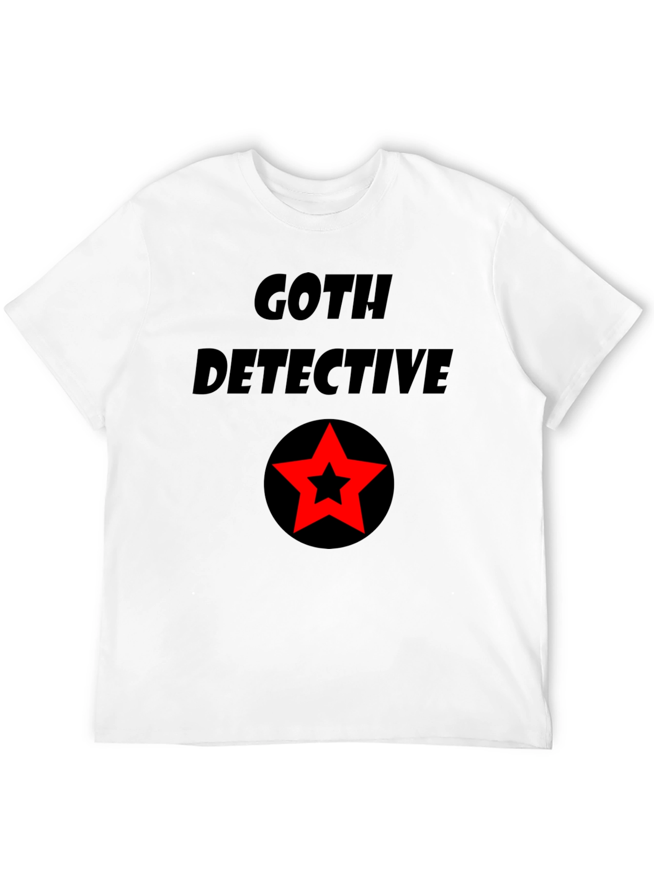 Goth Detective Graphic T-Shirt