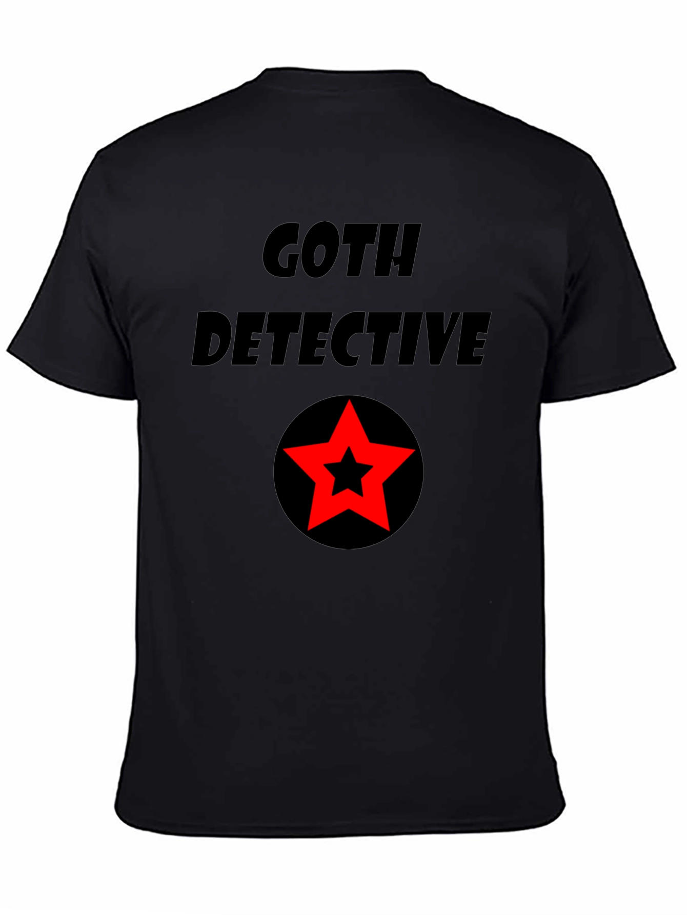 Goth Detective Graphic T-Shirt