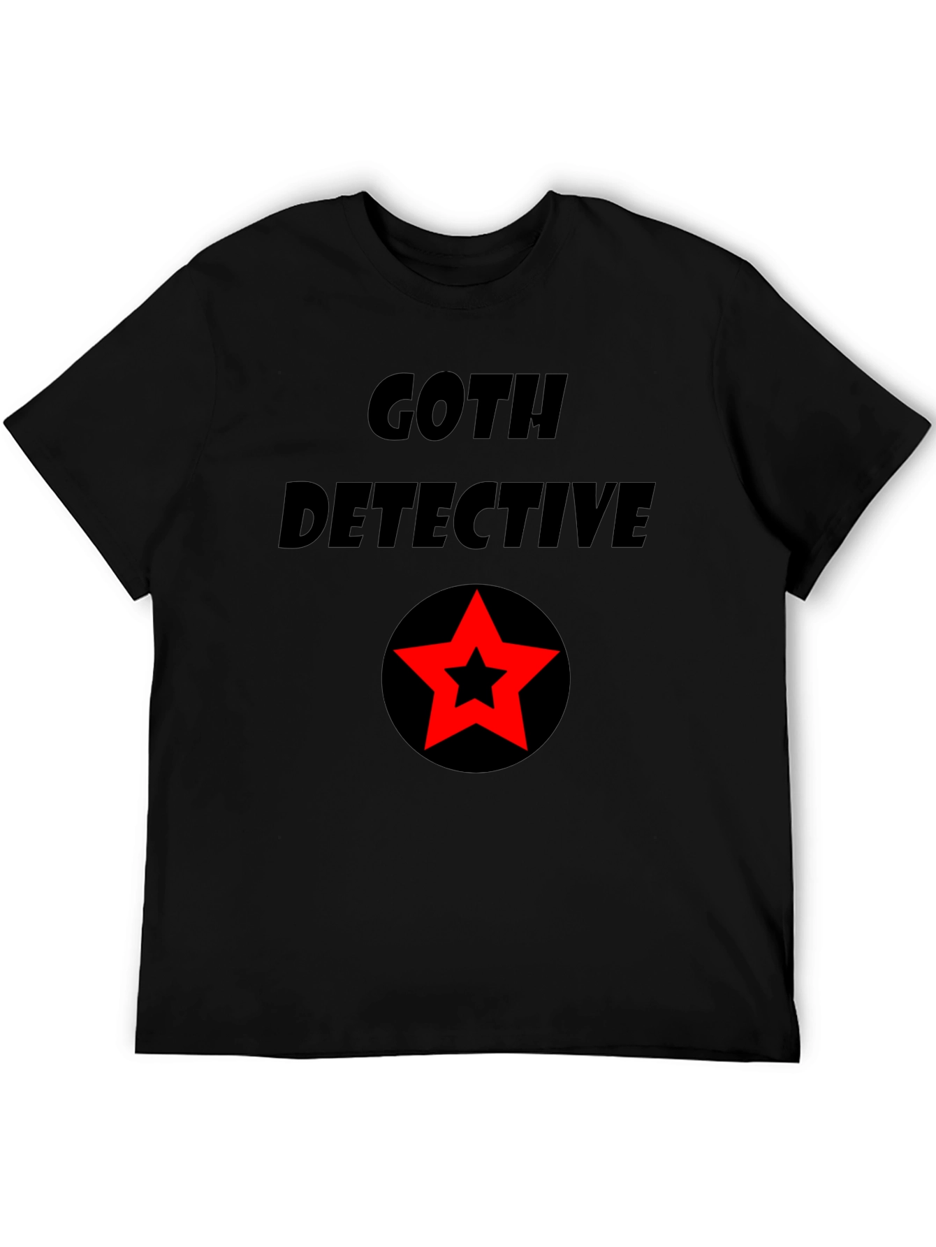 Goth Detective Graphic T-Shirt