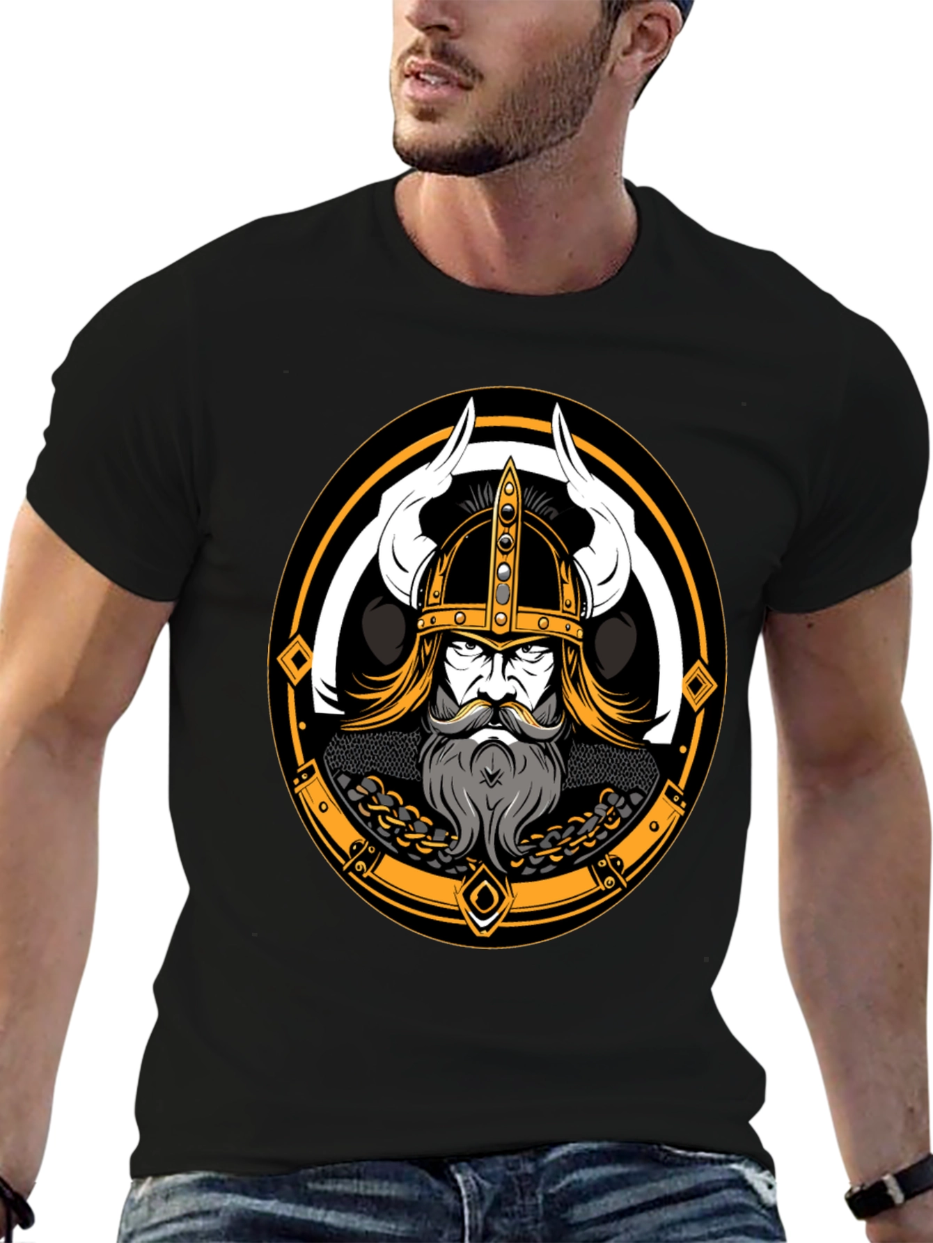 Viking Warrior Graphic Tee