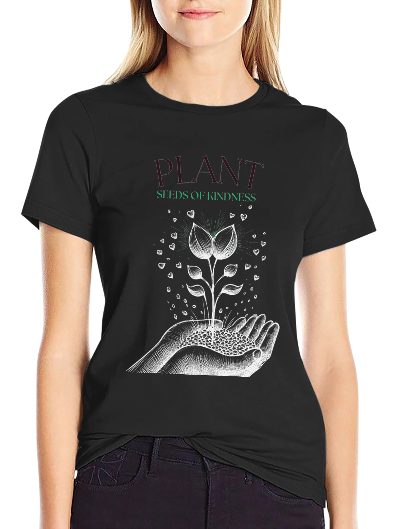 Plant Seeds of Kindness Graphic T-Shirt