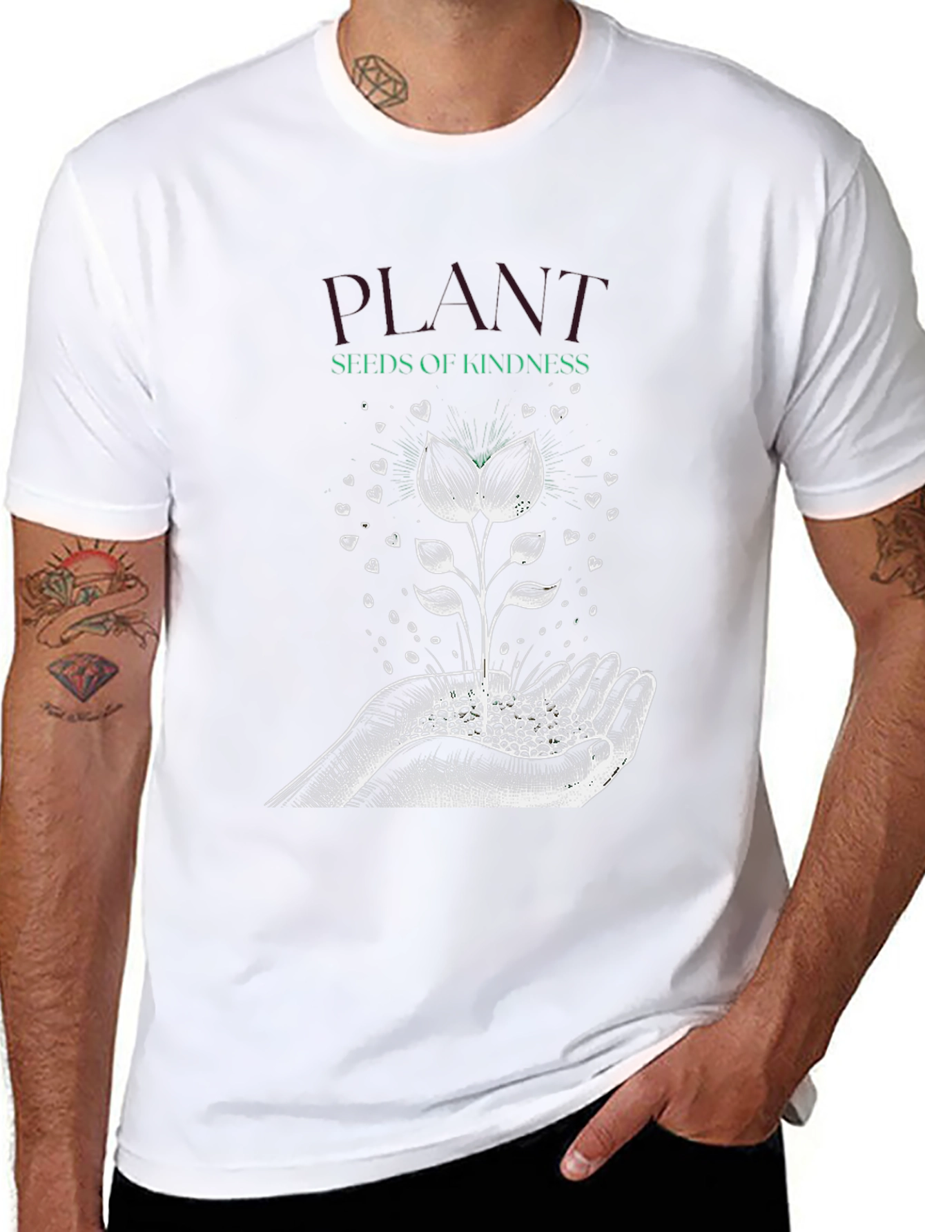 Plant Seeds of Kindness Graphic T-Shirt