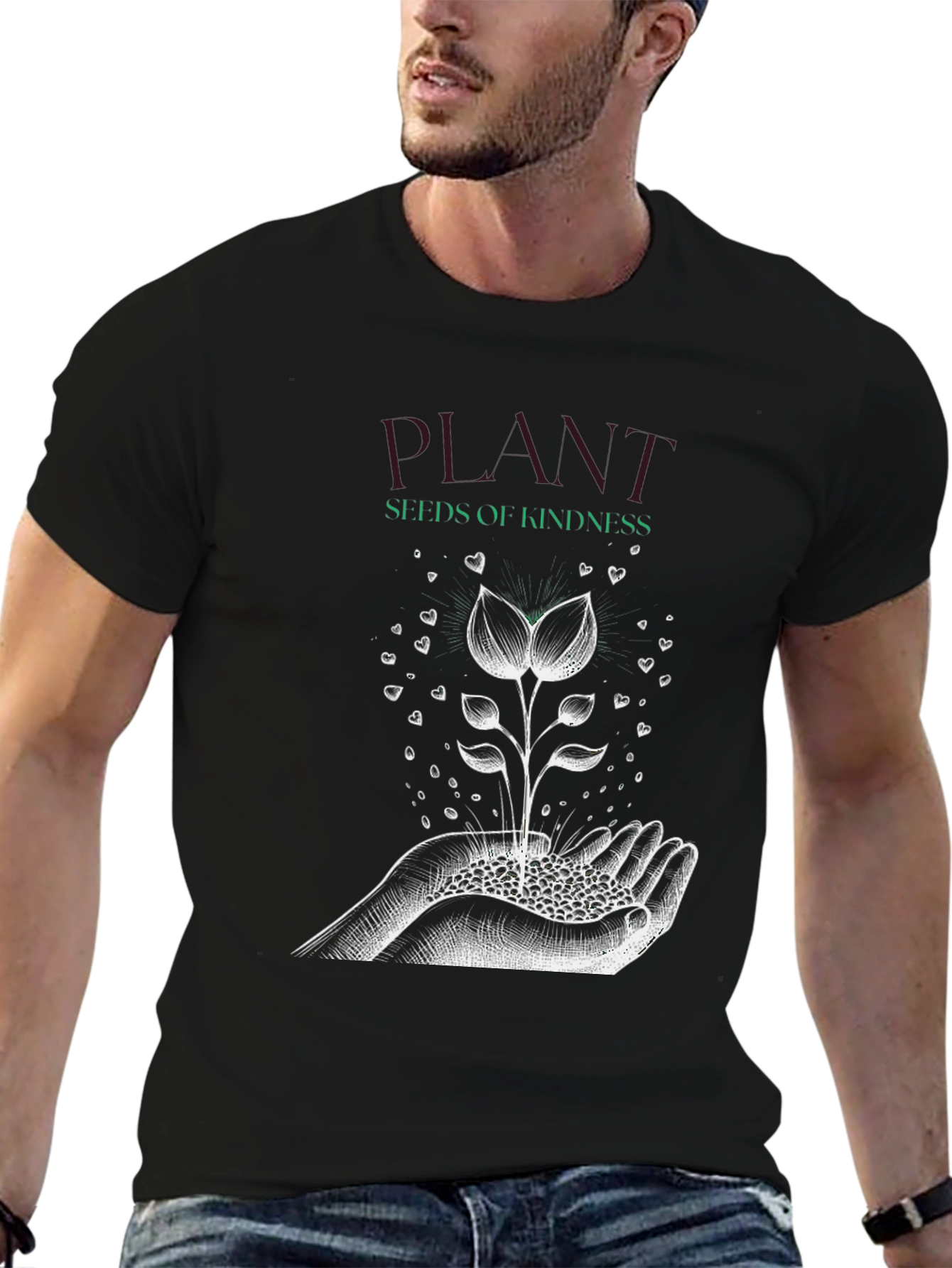 Plant Seeds of Kindness Graphic T-Shirt
