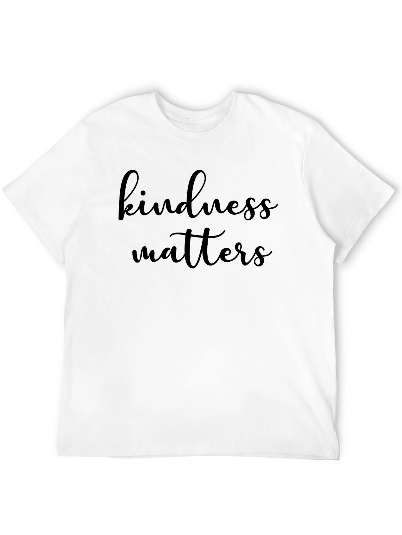Kindness Matters Black Graphic Tee - Unisex