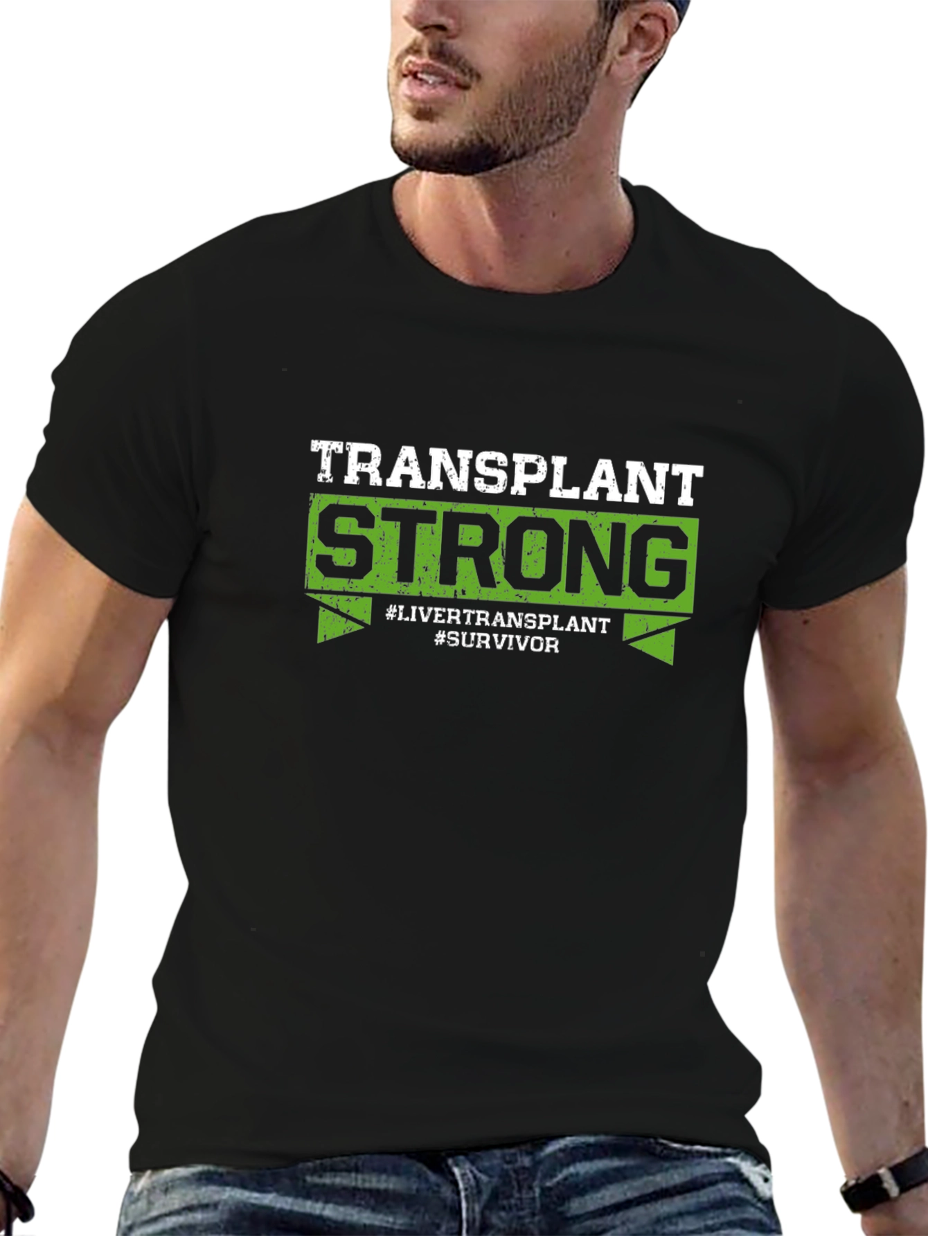 Transplant Strong T-Shirt - Liver Transplant Survivor
