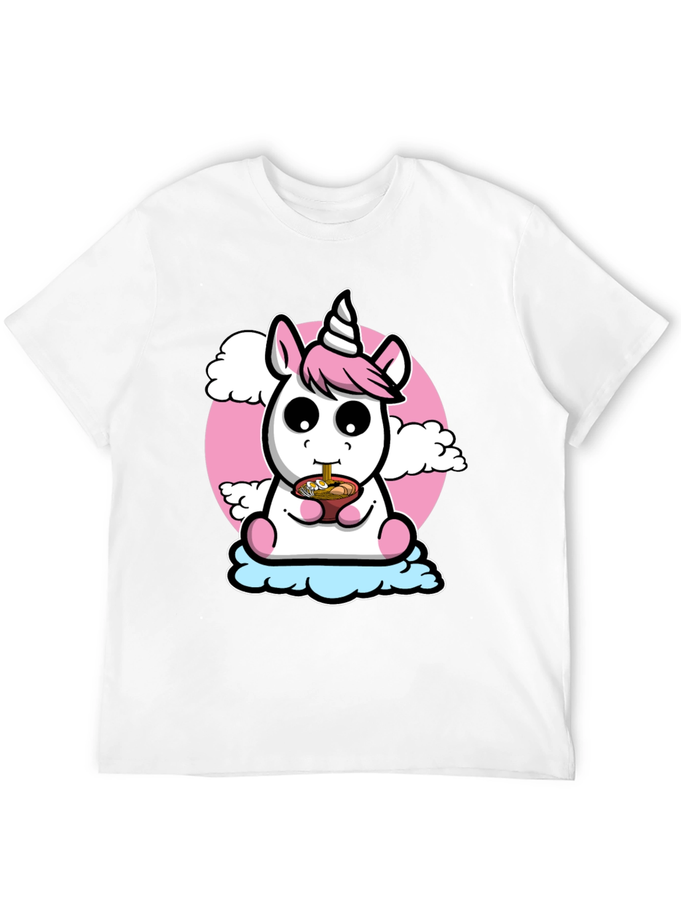 Unicorn Ramen Kawaii T-Shirt
