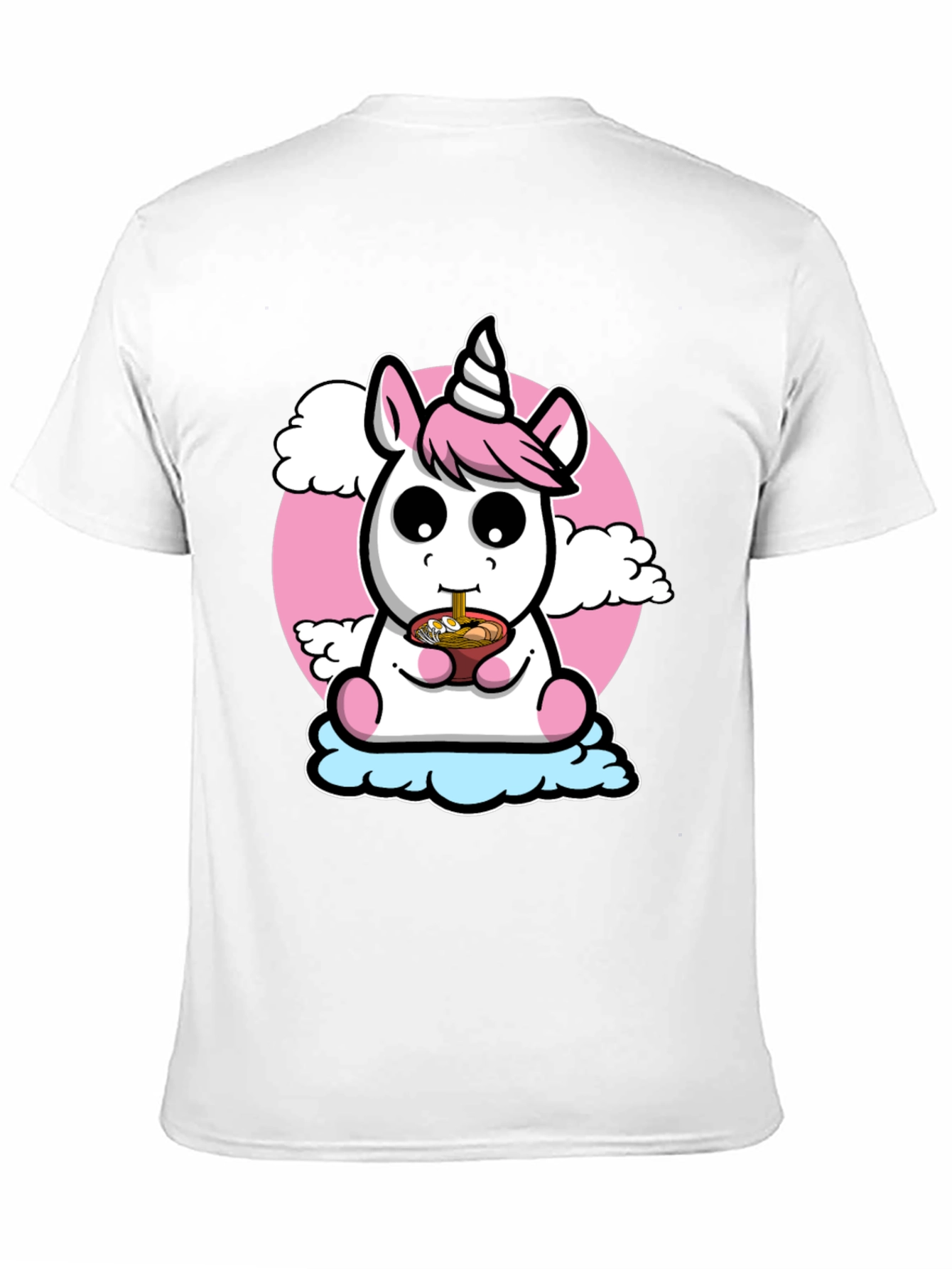 Unicorn Ramen Kawaii T-Shirt